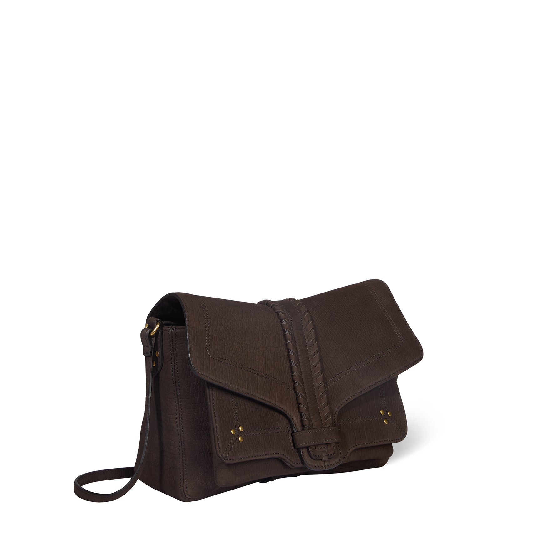 Sac Harry M taurillon Imprimé Croco Moka