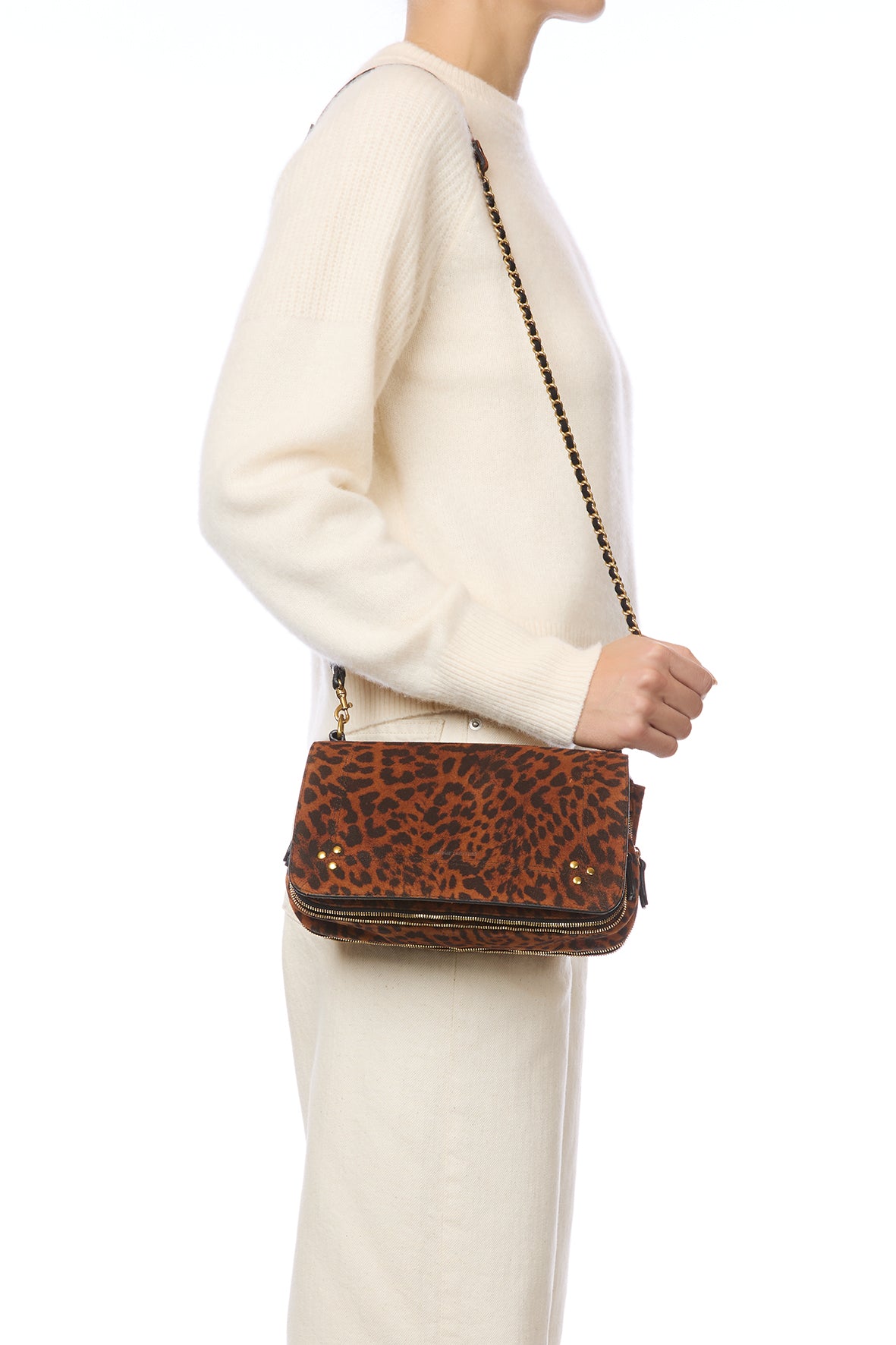 Sac Bobi croute velours Chat Sauvage