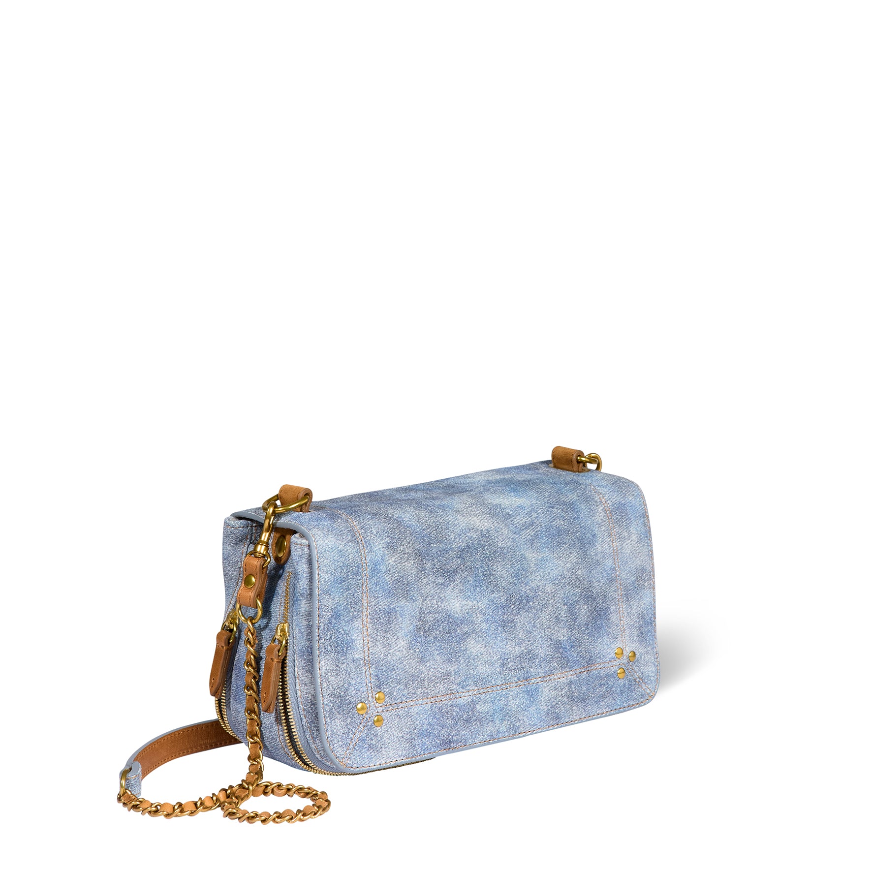 Bobi Bag Washed Jean's Split Suede – Jérôme Dreyfuss