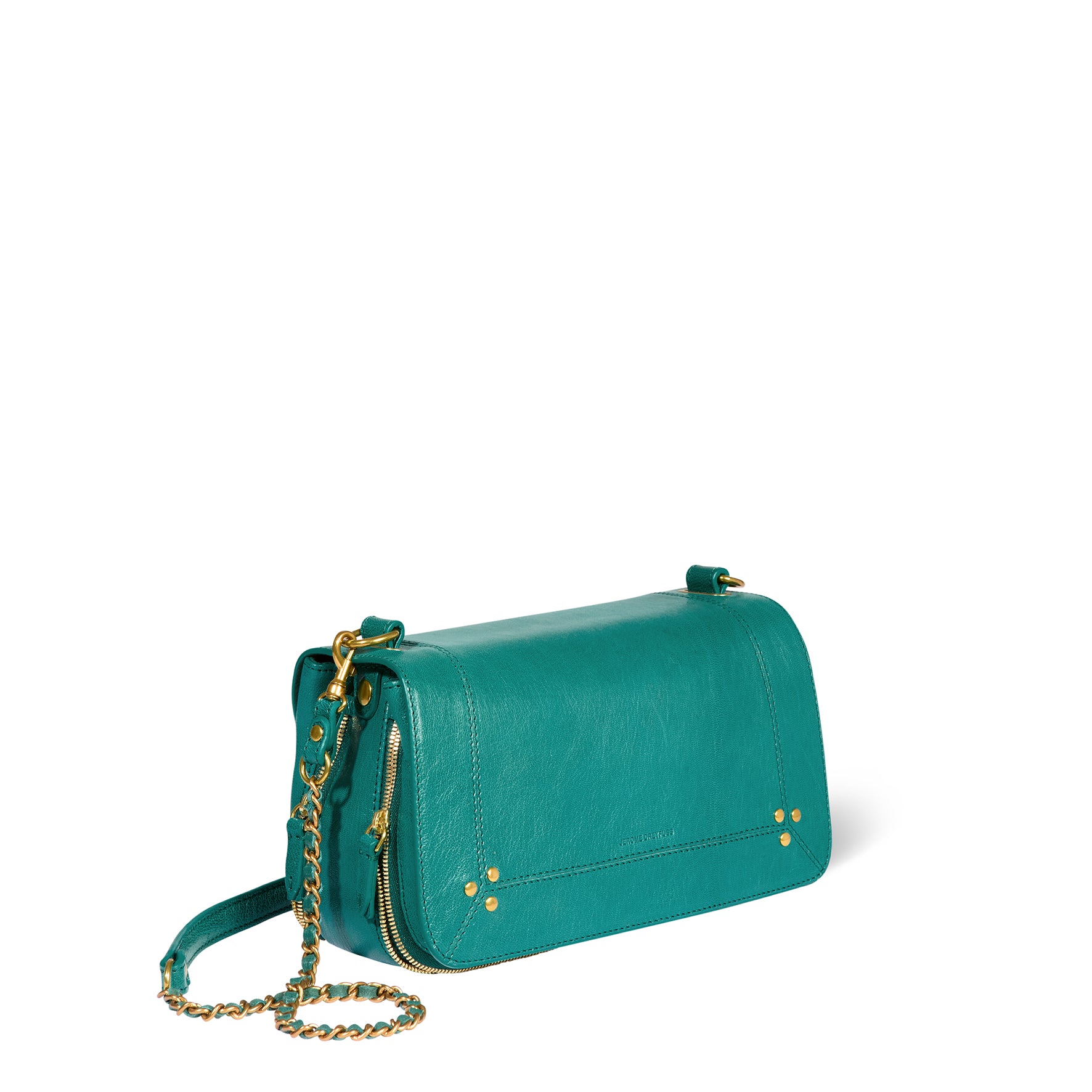 Bobi Bag Turquoise Goatskin – Jérôme Dreyfuss
