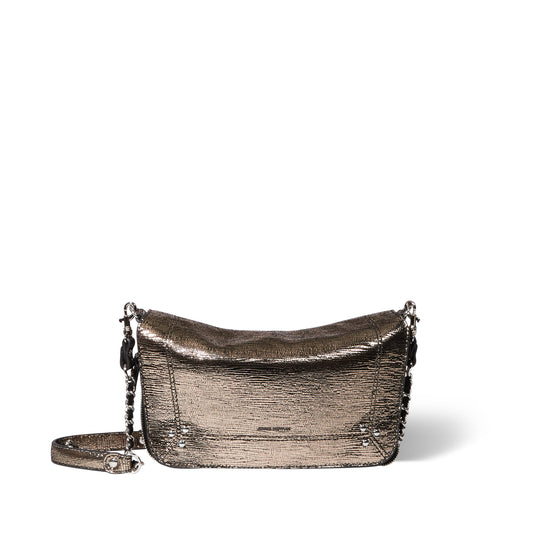 Sac Bobi S Chèvre Lamé Champagne