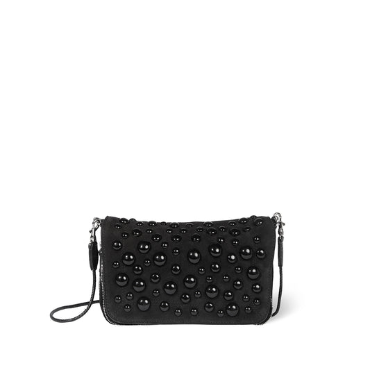 Sac Bobi S croute velours Noir / Noir