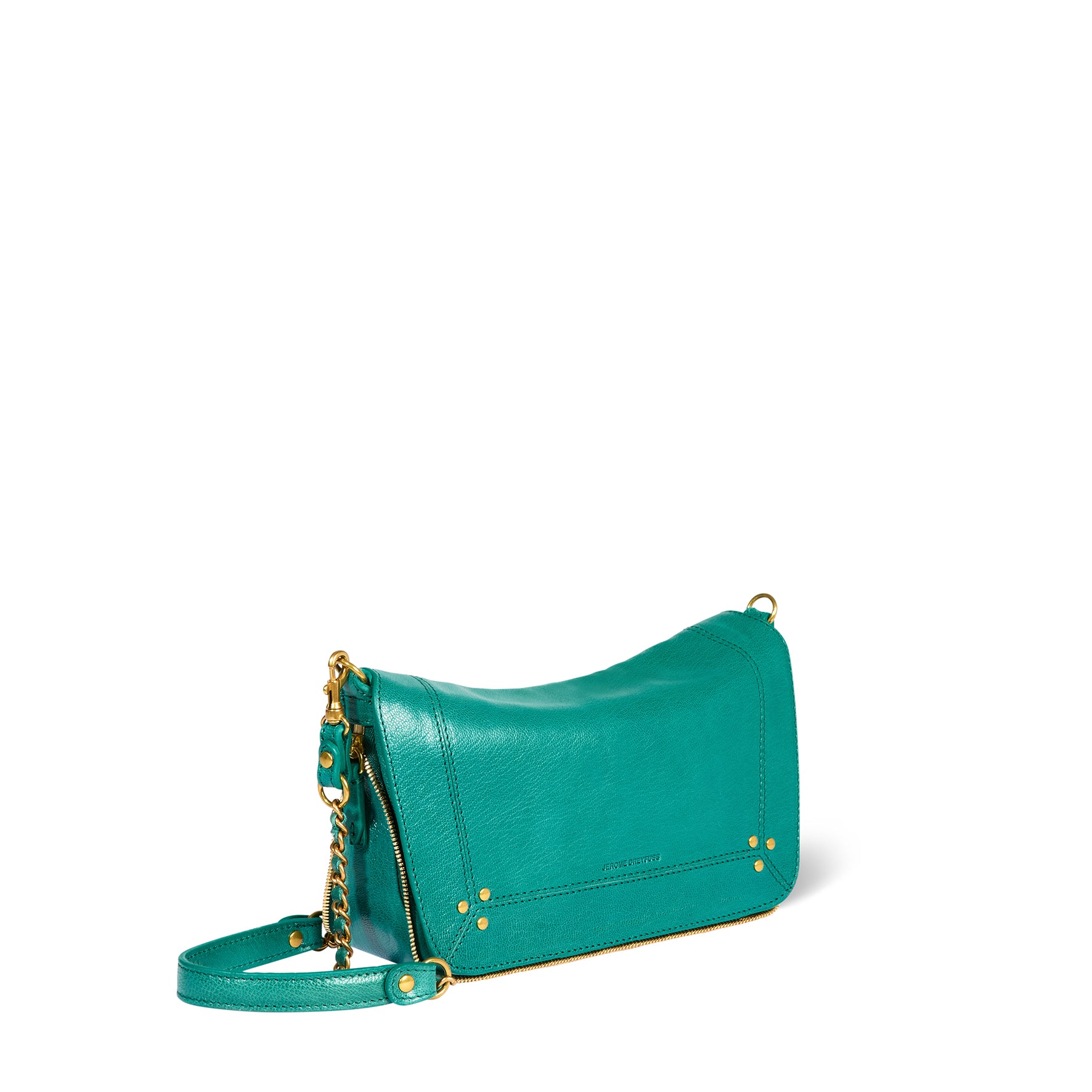 Bobi S Bag Turquoise Goatskin – Jérôme Dreyfuss