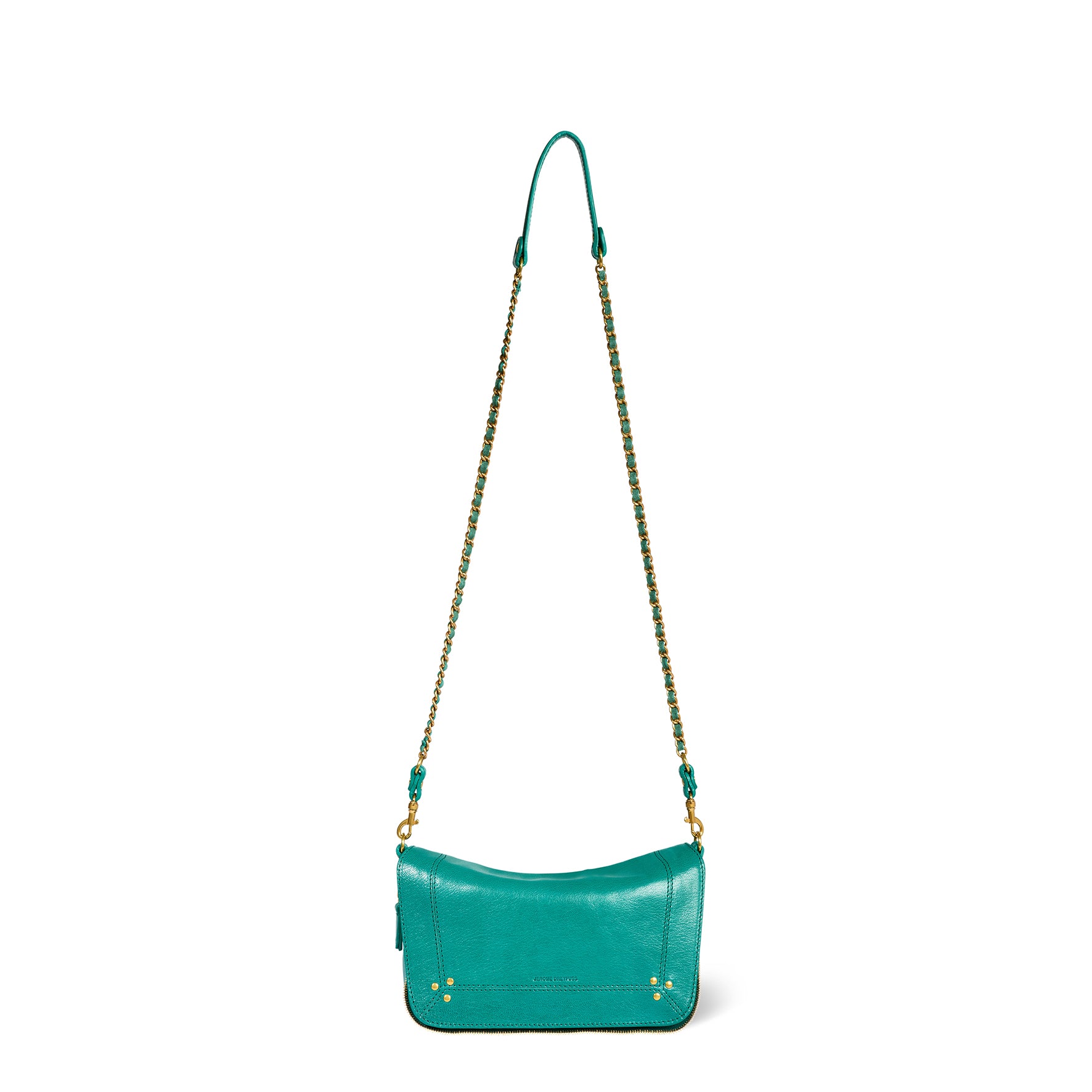 Bobi S Bag Turquoise Goatskin – Jérôme Dreyfuss