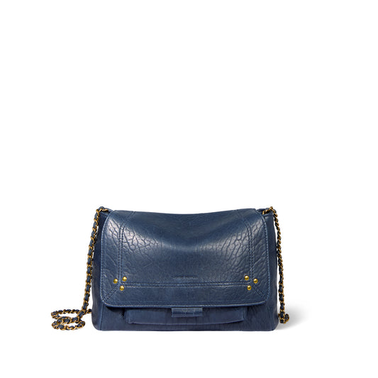 Sac Lulu M Agneau Bubble Night Blue