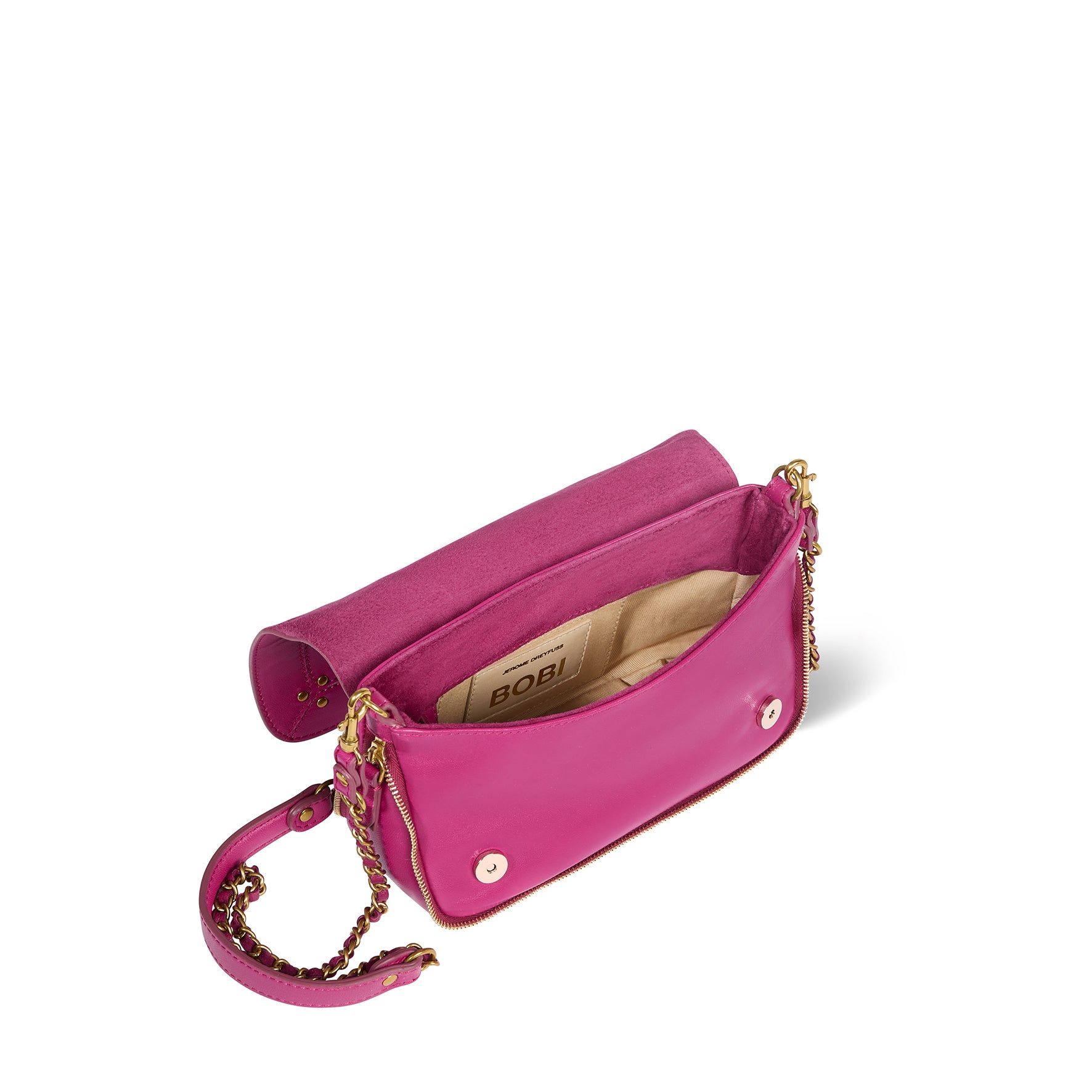 Sac Bobi S Agneau Bougainvillier