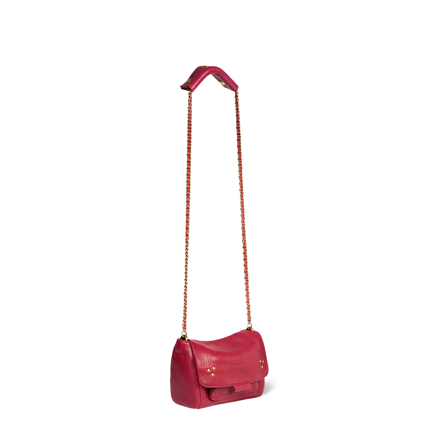 Sac Lulu S Chèvre Carmin