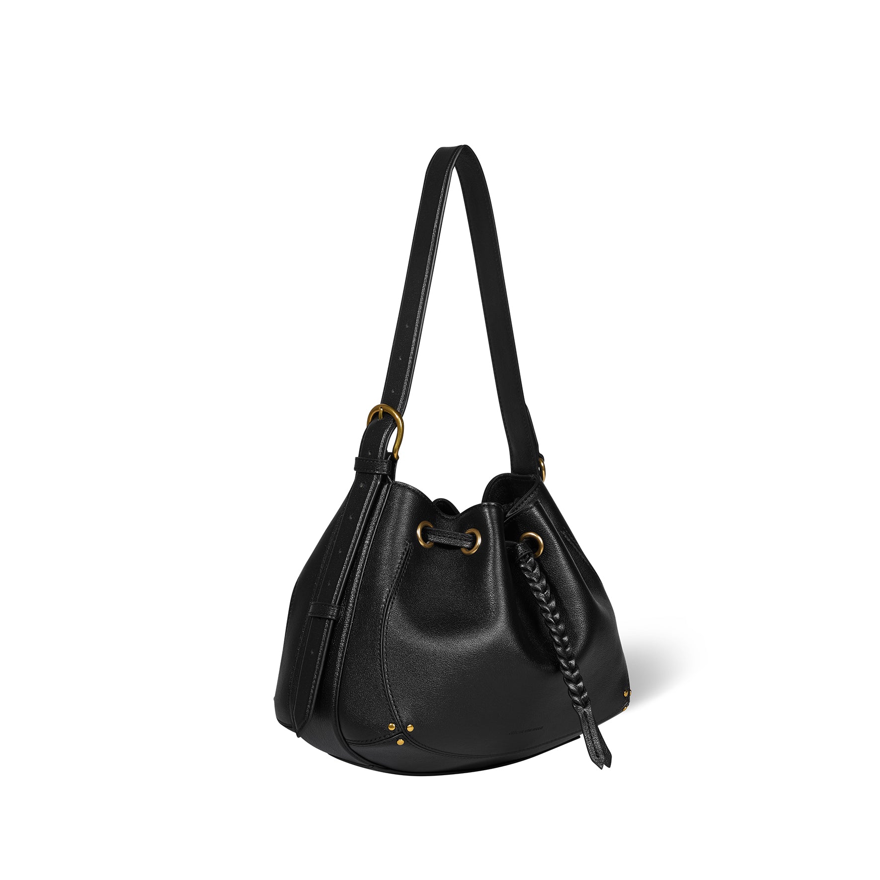 Sac Andy buffle Noir Brass