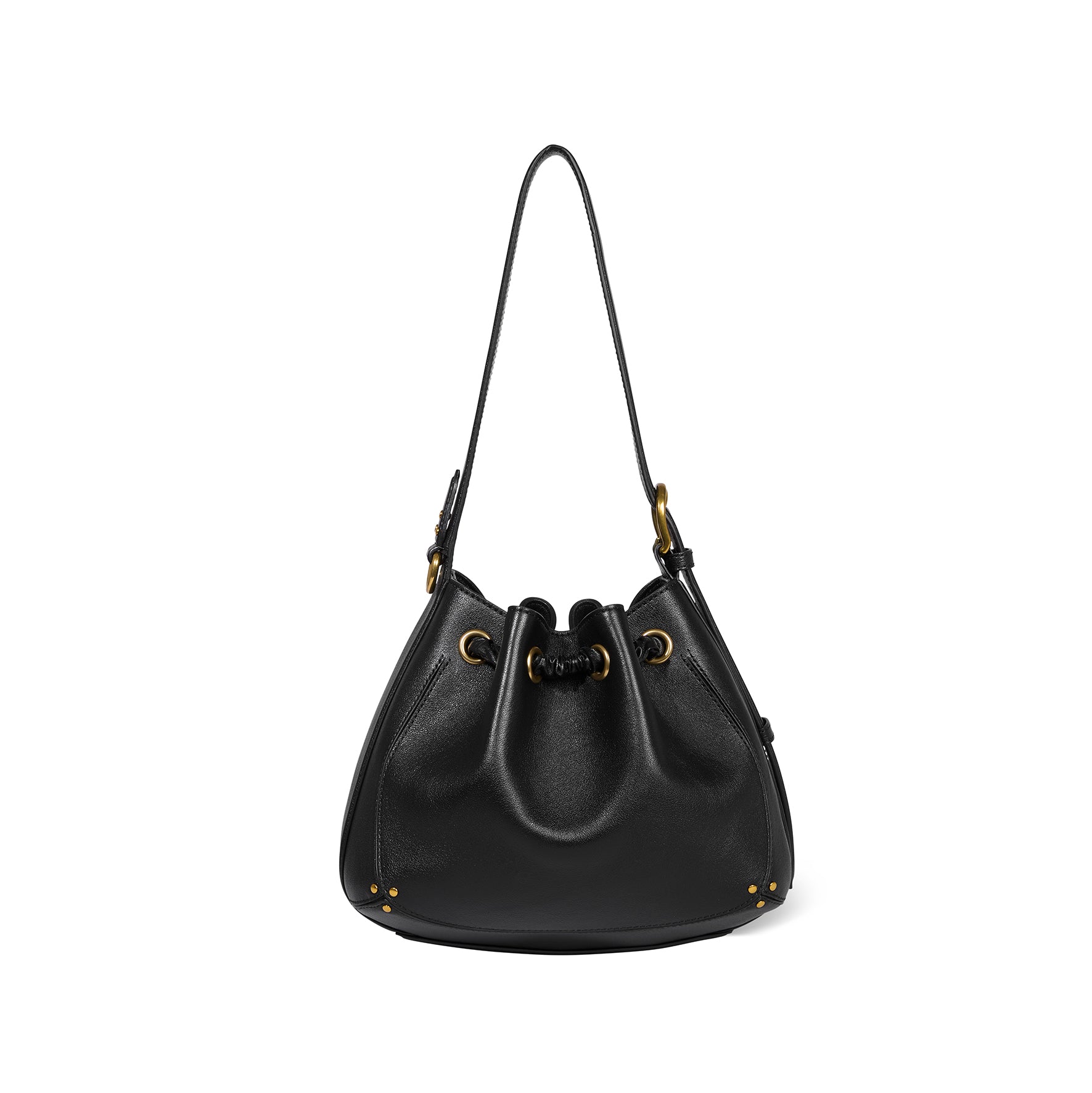 Sac Andy buffle Noir Brass