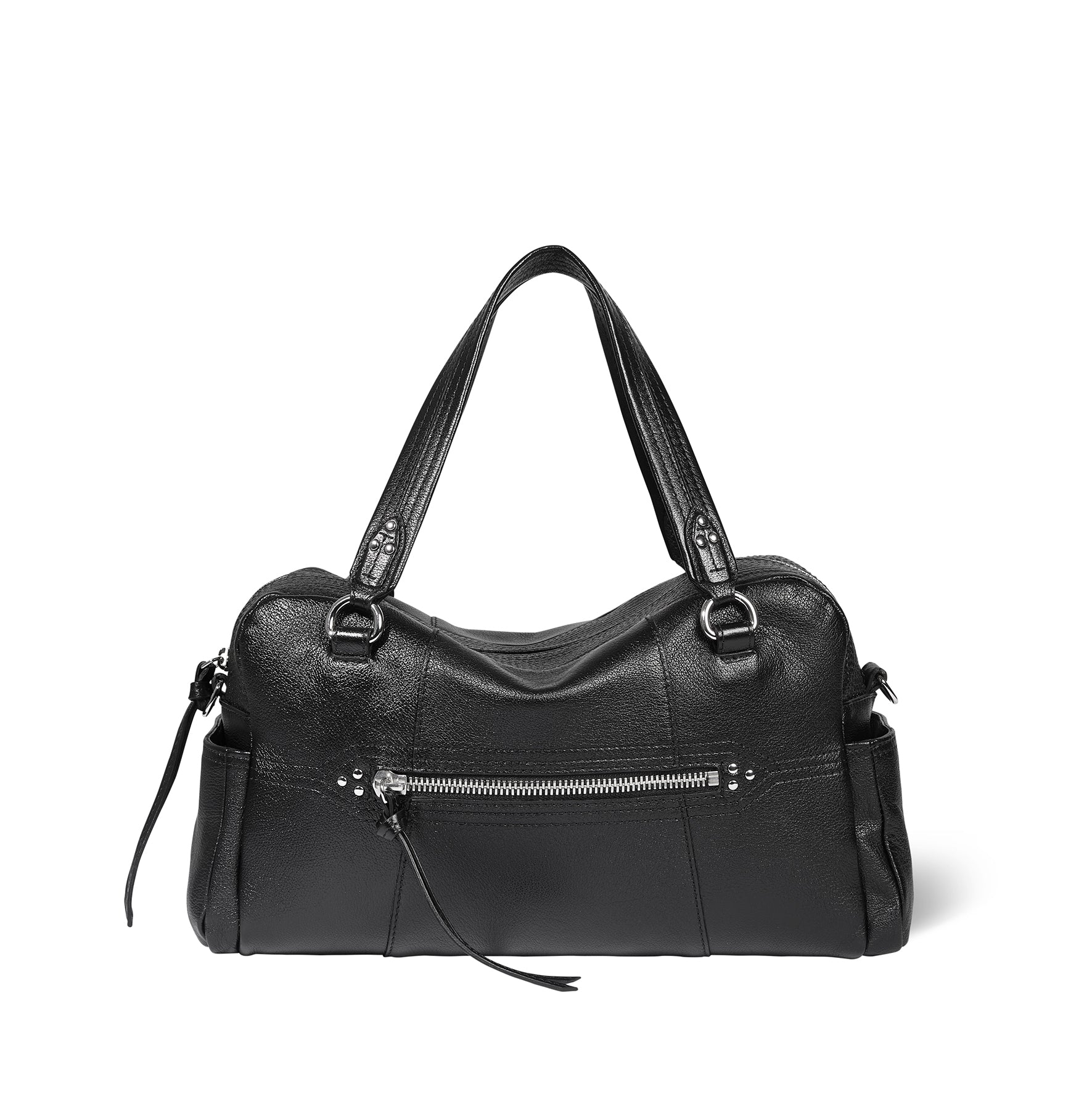 Sac Lucky Bowling Buffle Noir Silver