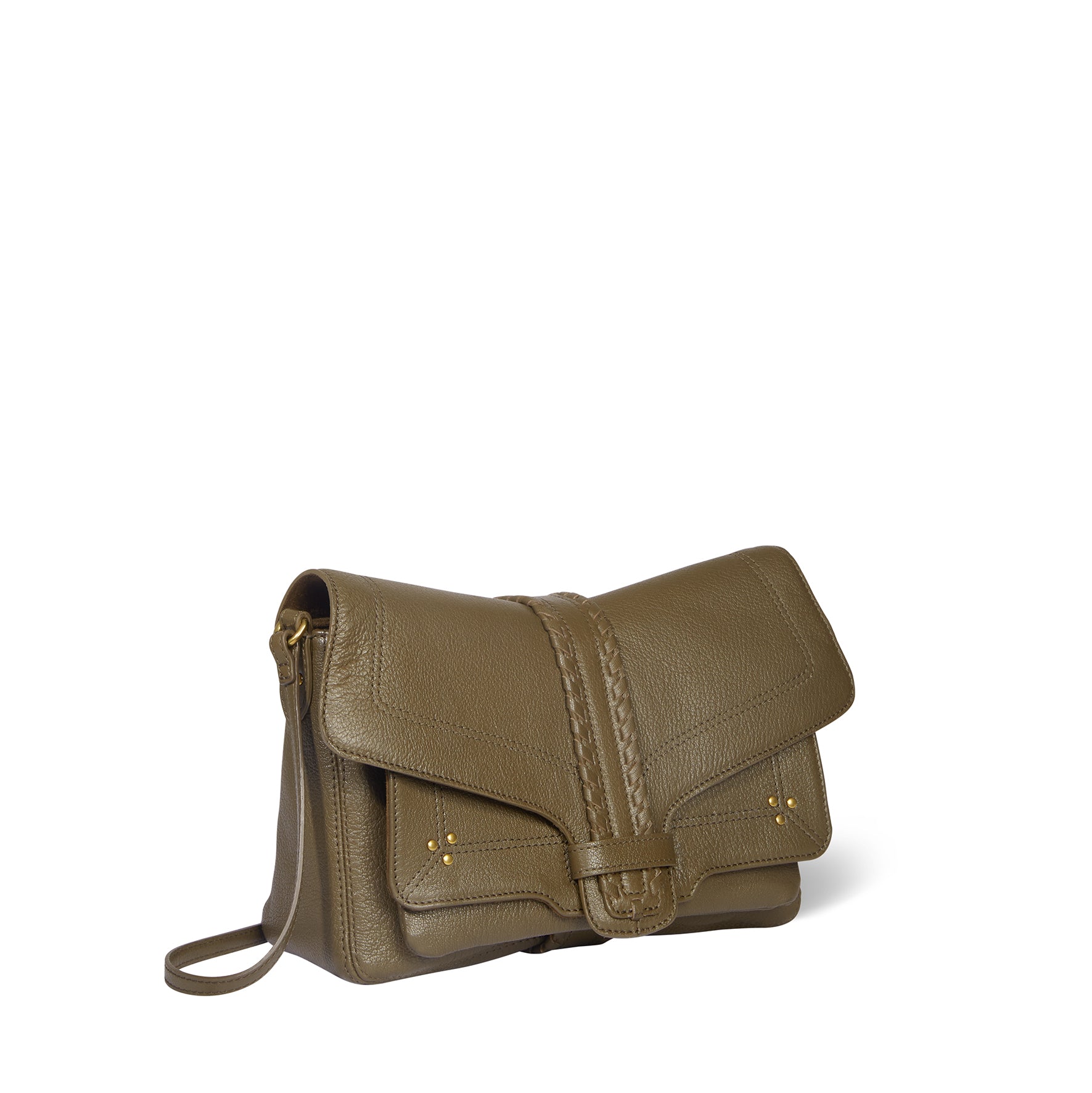 Harry M Bag Kaki Goatskin – Jérôme Dreyfuss