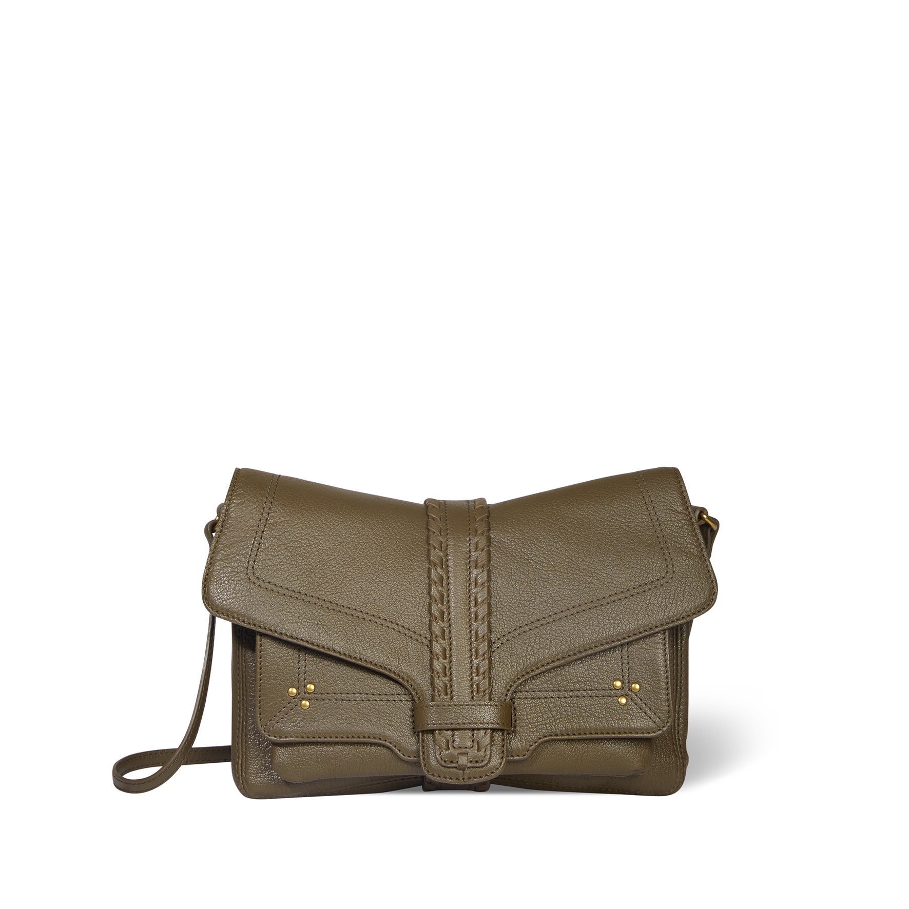 JEROME DREYFUSS Dreyfuss Jérôme – Lambskin Camel Bag M Harry 新品未使用 bag 斜め掛けbody ANDY バッグ