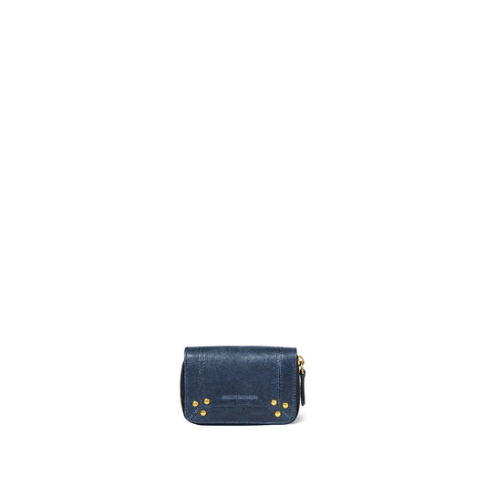 Porte-monnaie Henri Agneau Bubble Night Blue
