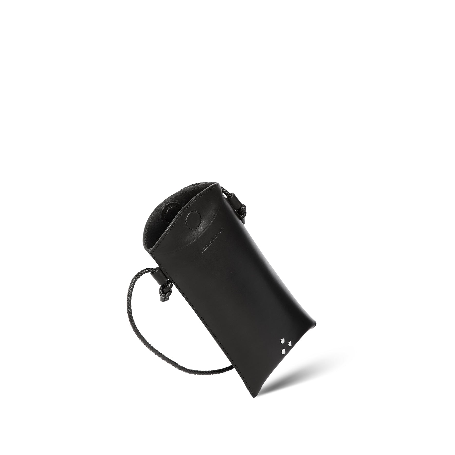 Étui téléphone Louis Mobile Vachette Noir Silver