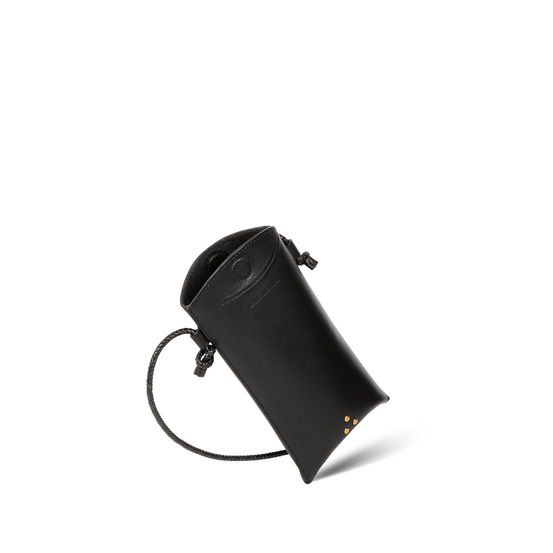 Étui téléphone Louis Mobile Vachette Noir Brass