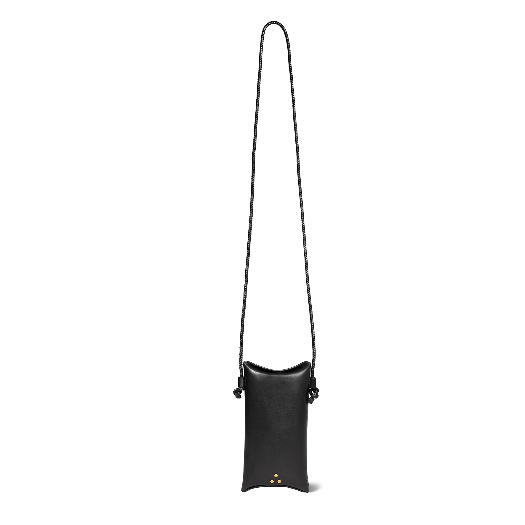 Étui téléphone Louis Mobile Vachette Noir Brass