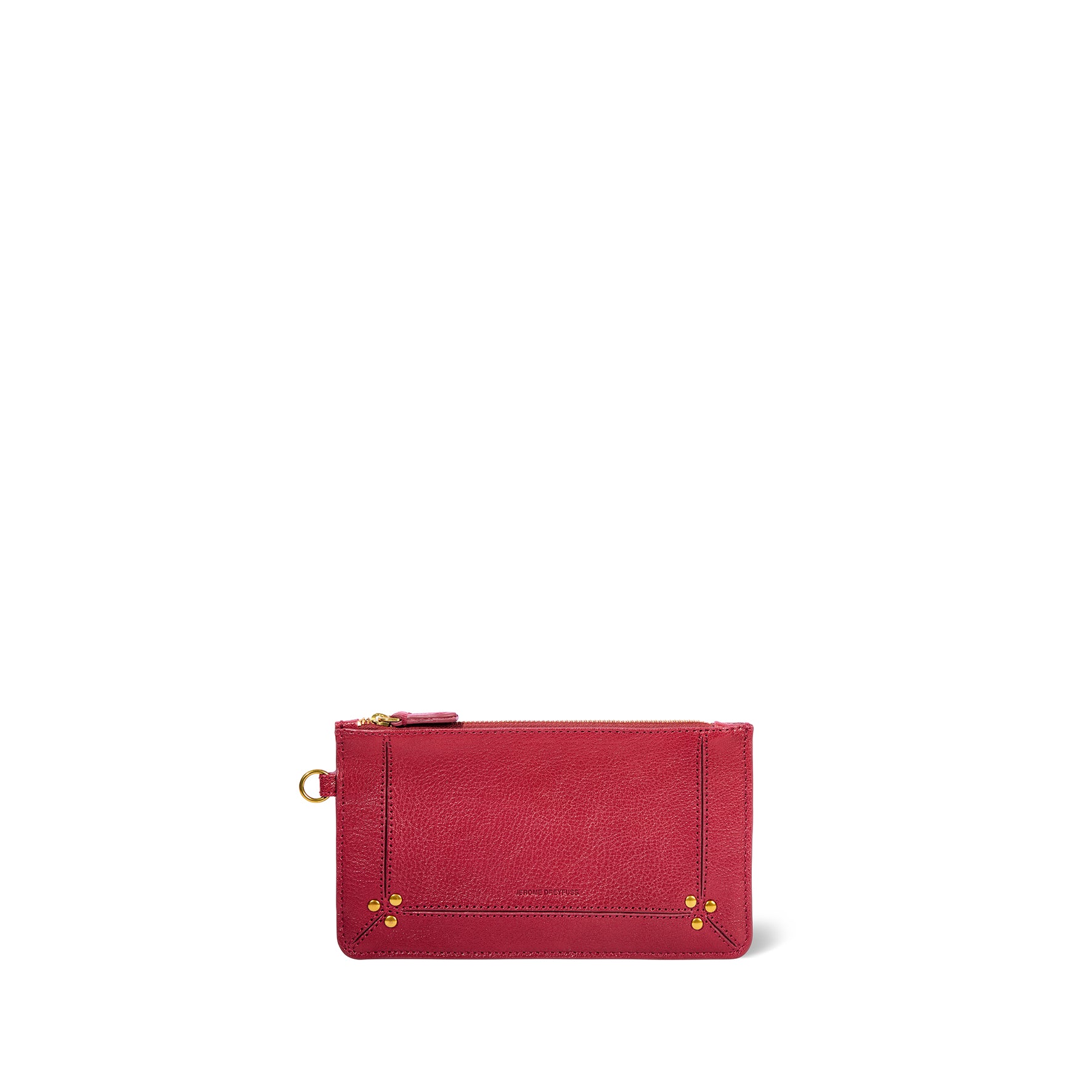 Pochette Popoche S Chèvre Carmin