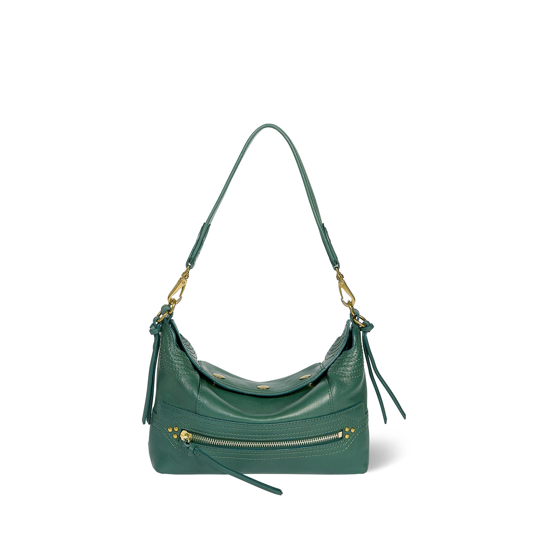 Sac Lucky Hobo Small buffle Avocat
