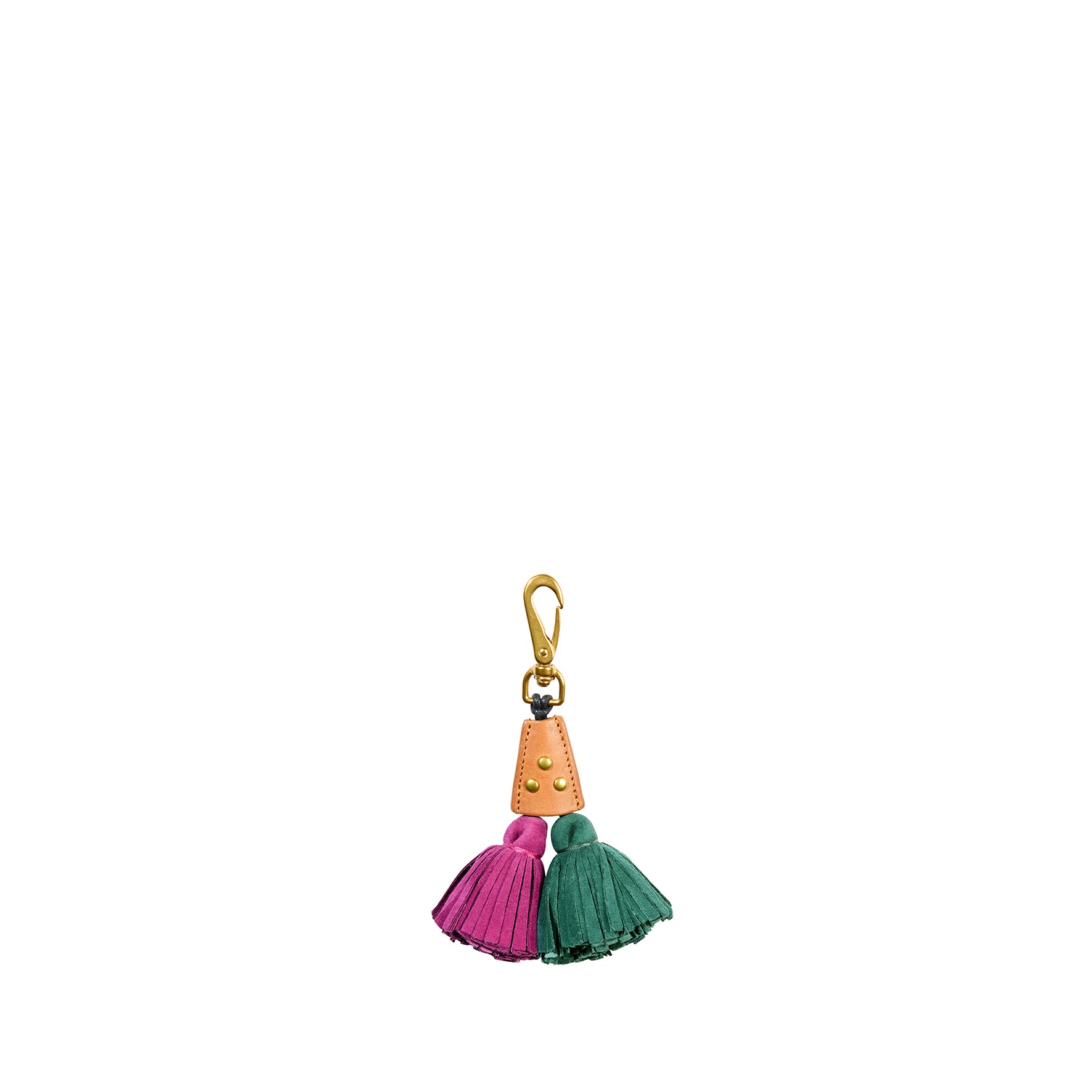 Porte-clés Pompon twin Chèvre Avocat