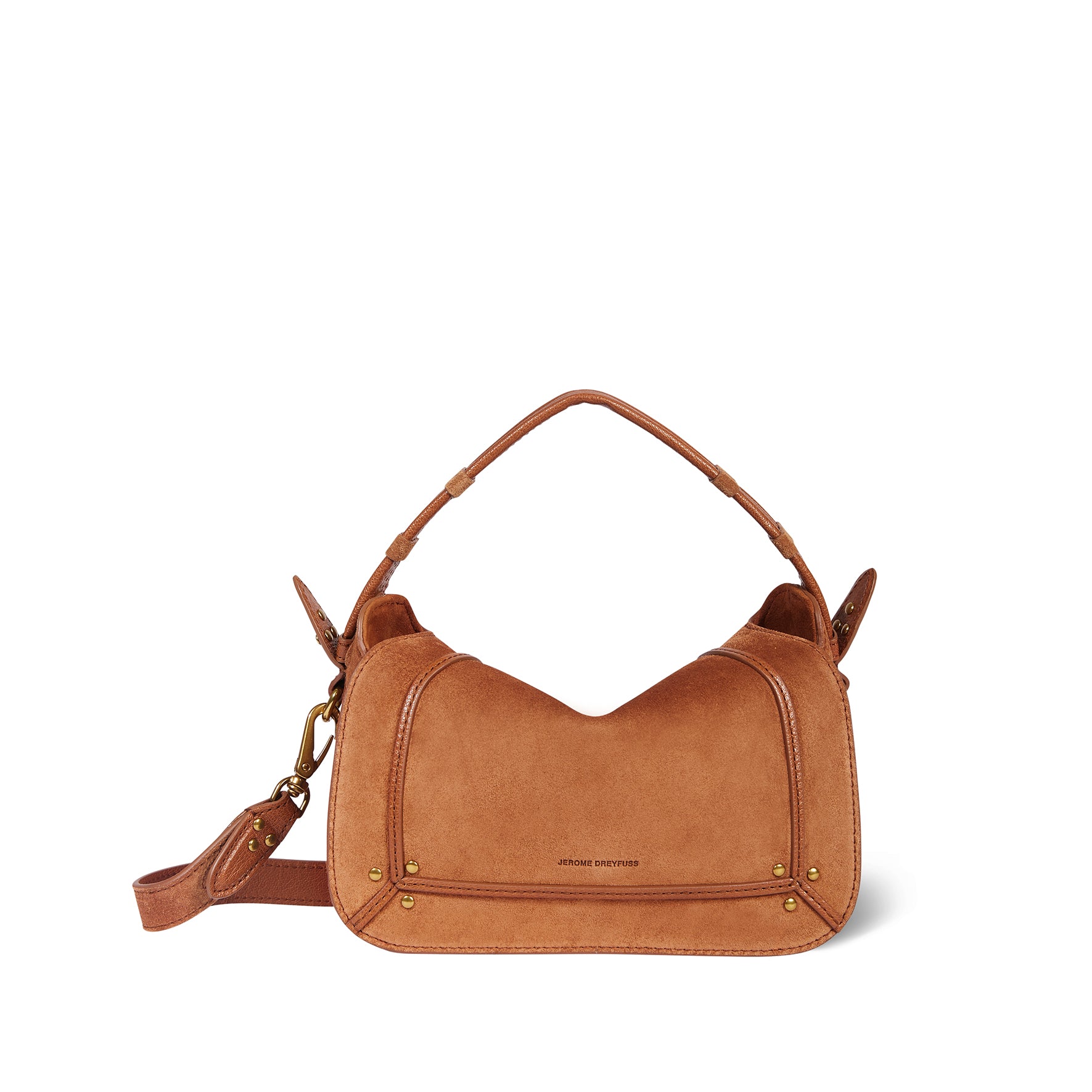 Sac Pepito S Croûte Velours Caramel