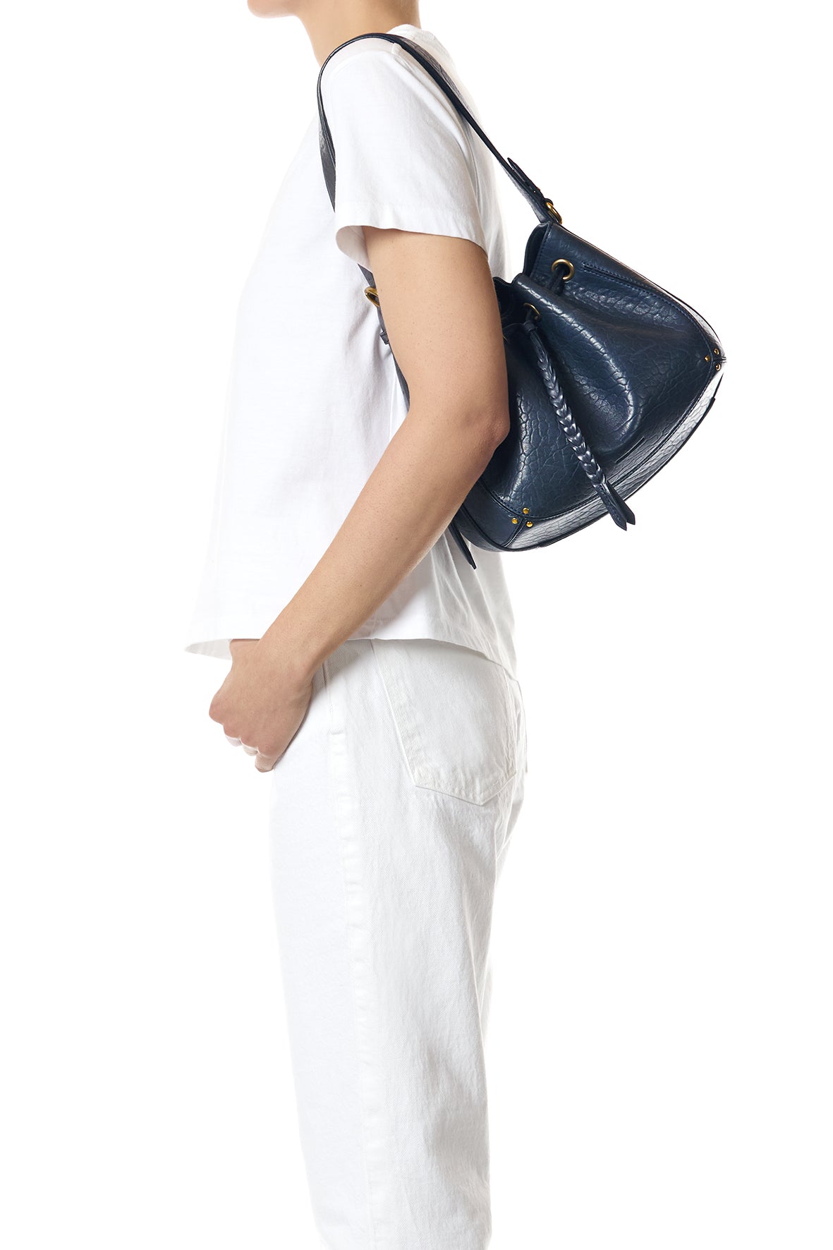 Sac Andy Agneau Bubble Night Blue