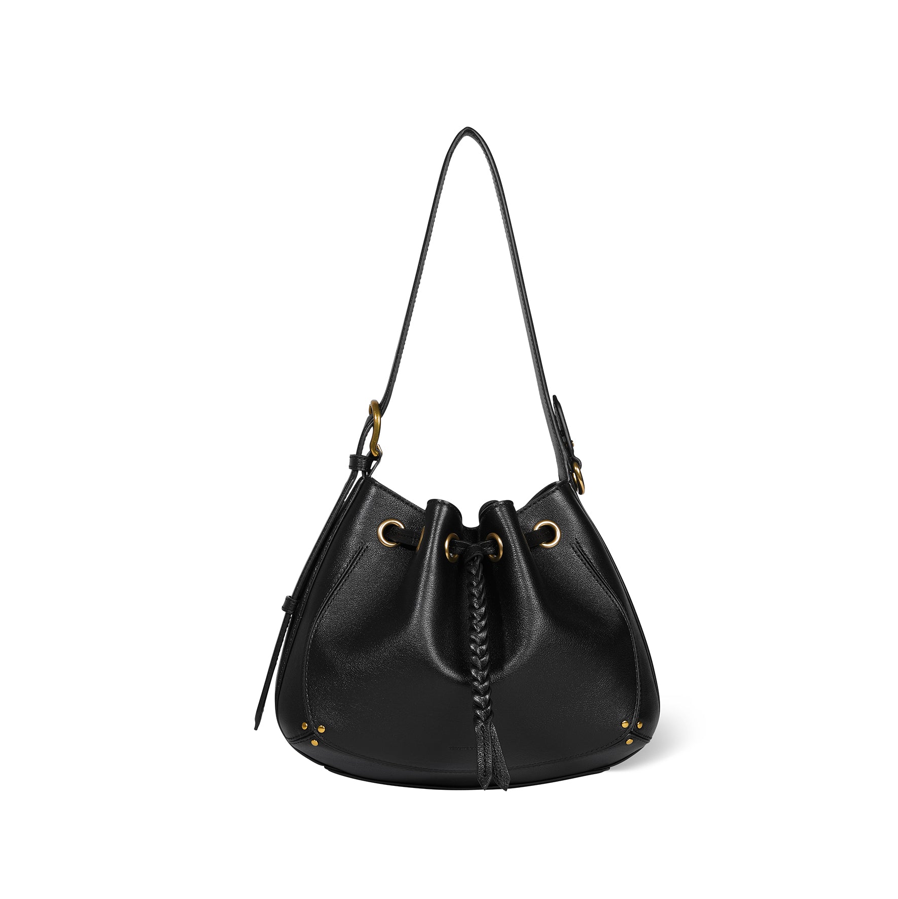 Sac Andy buffle Noir Brass