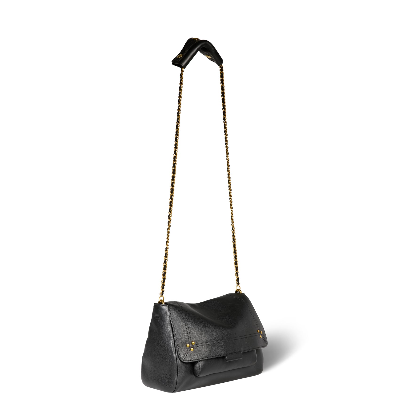 Lulu M Veau Noir Brass