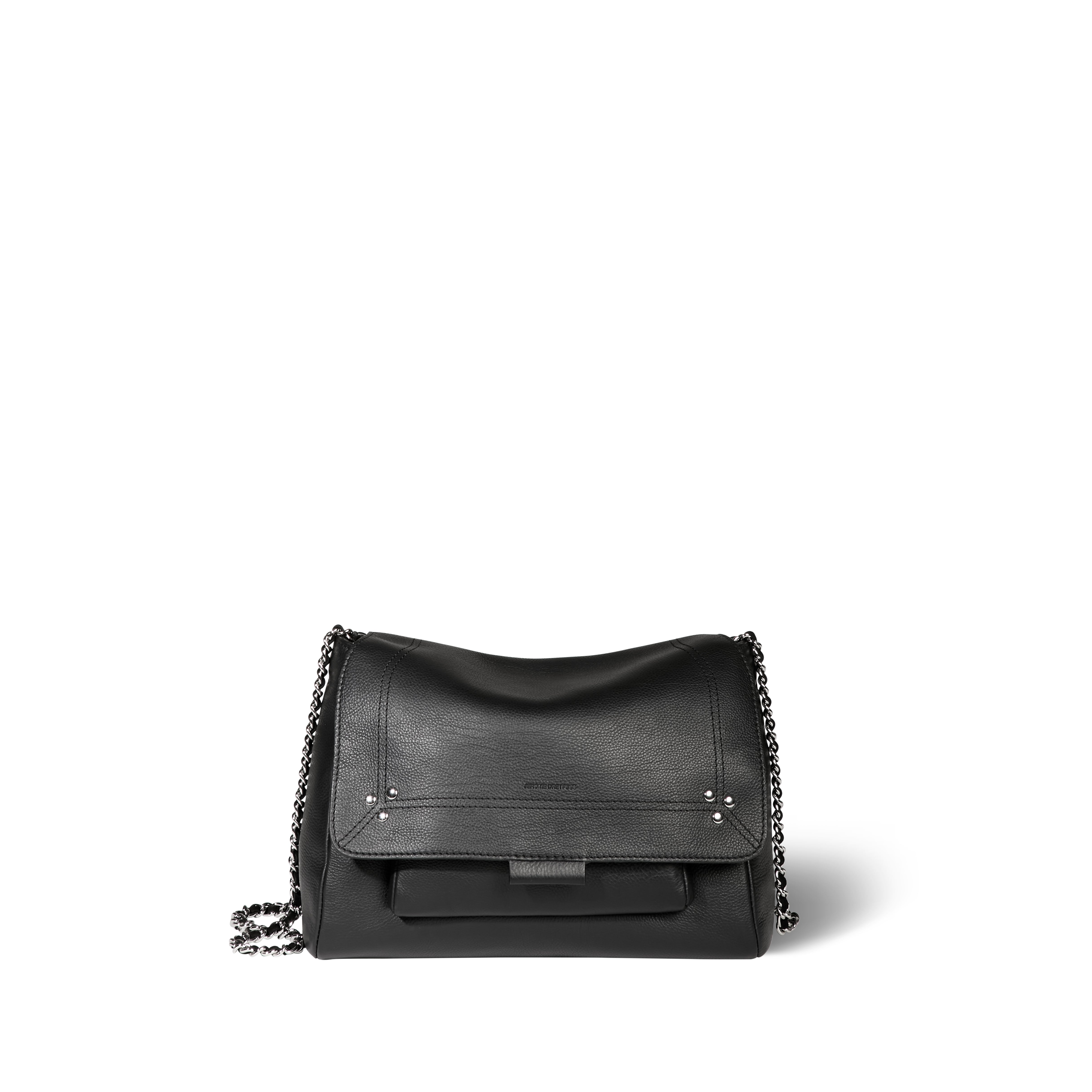 Lulu M Veau Noir Silver