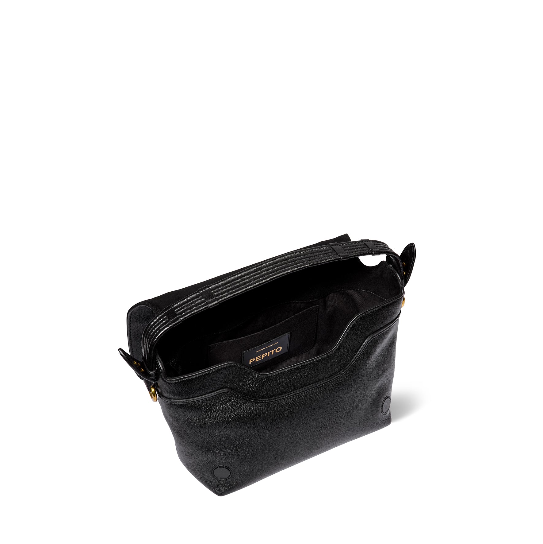 Pepito M Buffle Noir Brass
