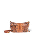 Sac Bobi S python Cognac