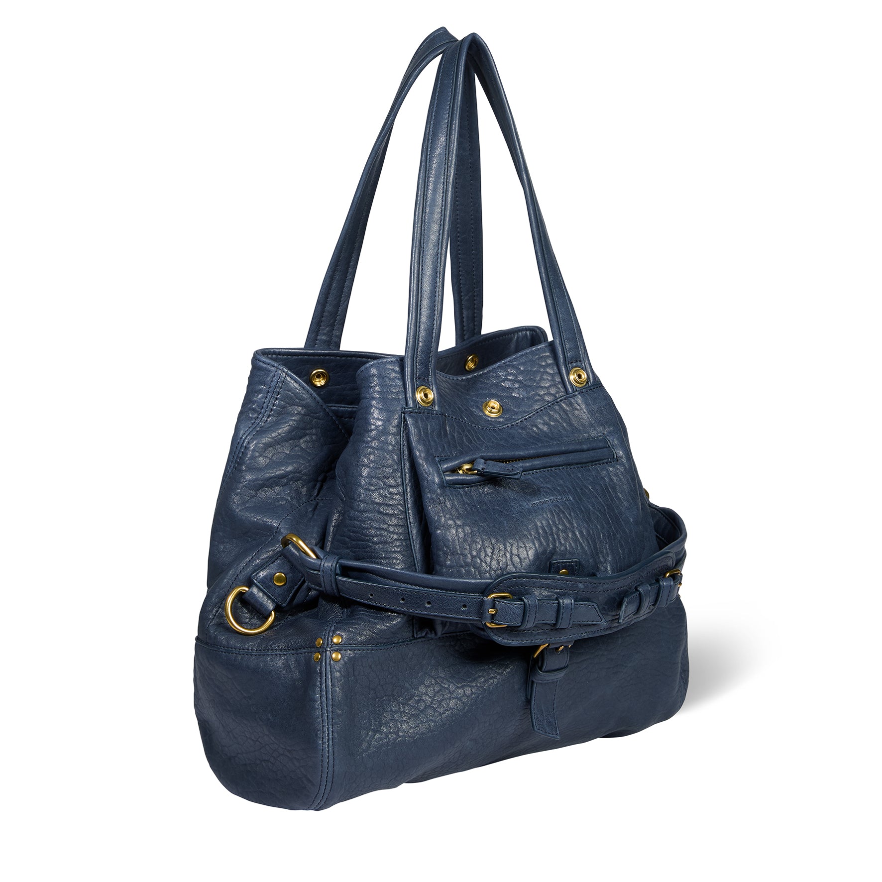 Sac Cabas Billy M Agneau Bubble Night Blue