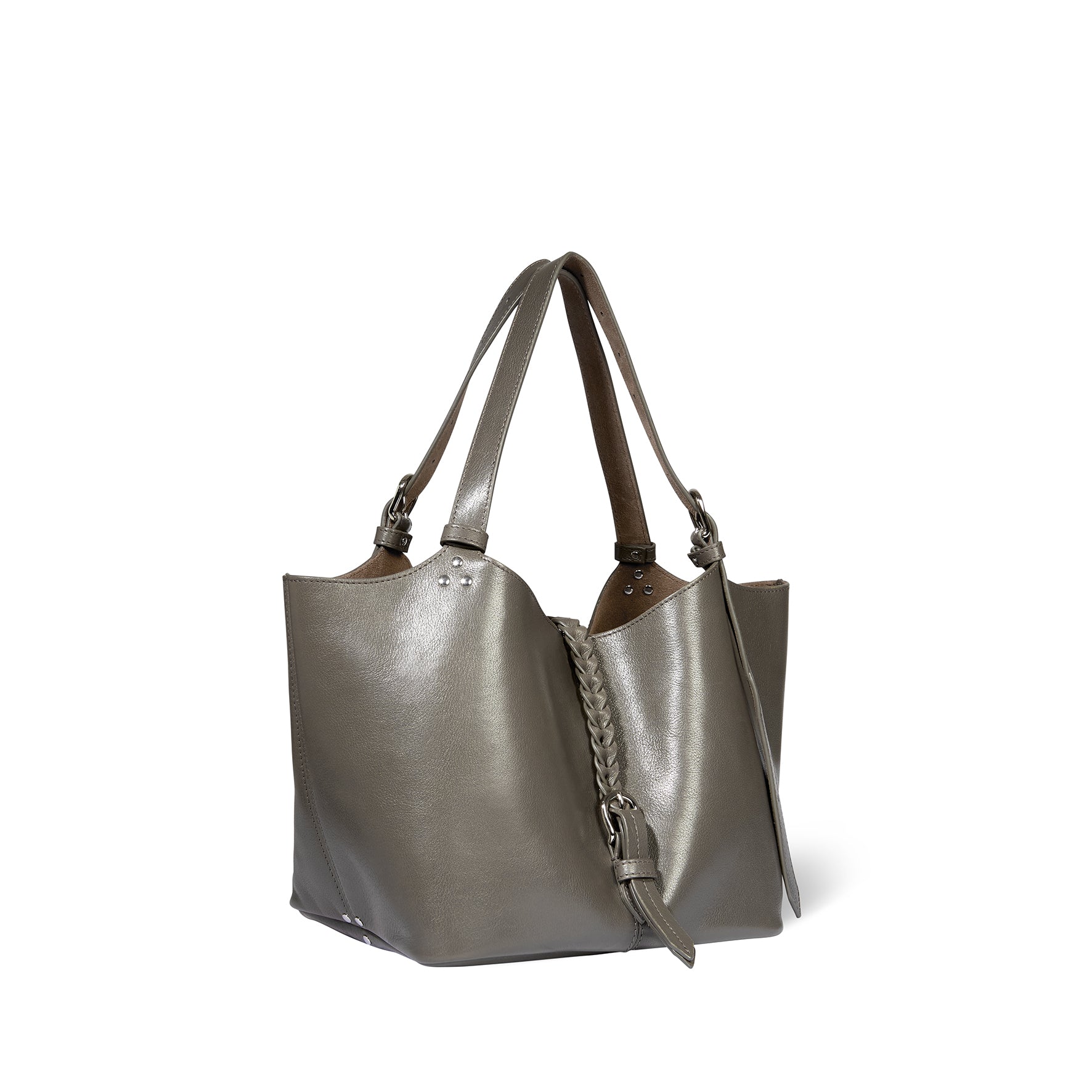 Sac Cabas Joseph S buffle Gris