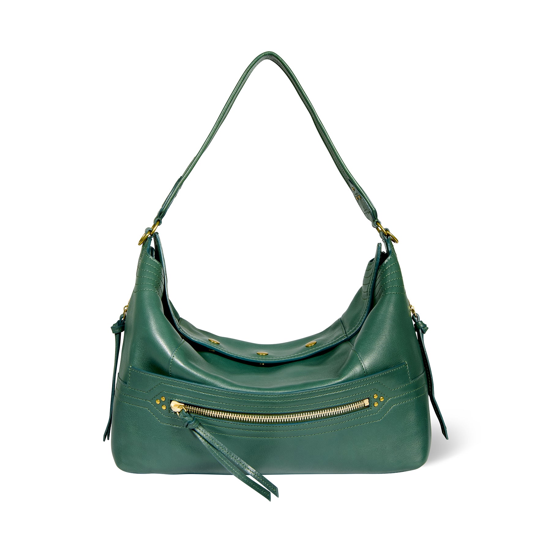 Sac Lucky Hobo Large buffle Avocat