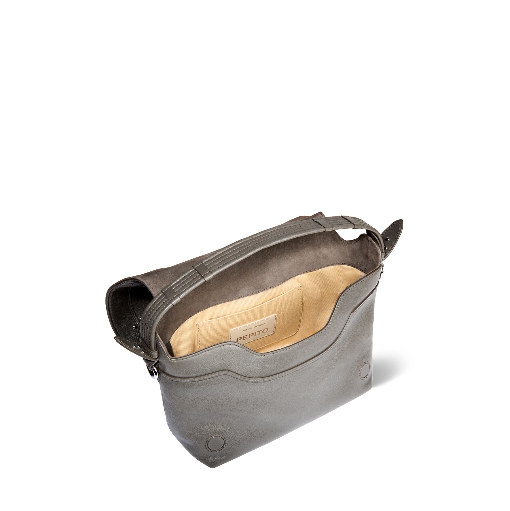 Sac Pepito M buffle Gris