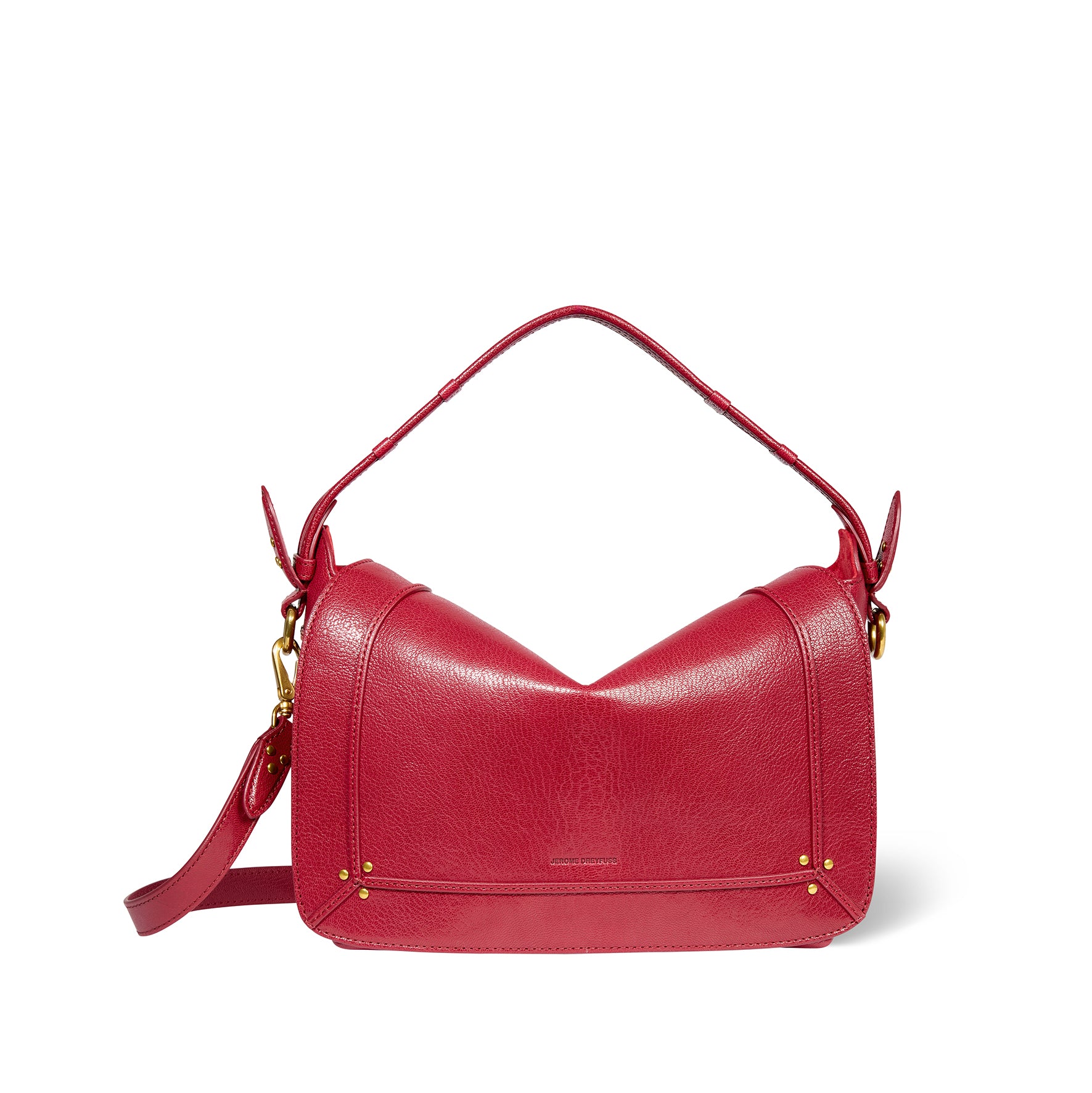 Sac Pepito M Chèvre Carmin