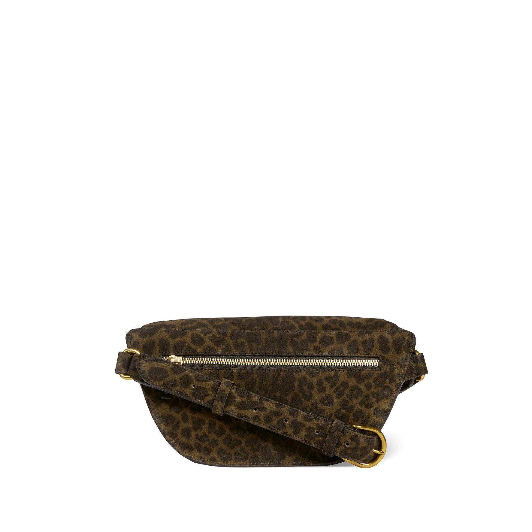 Lino banane Croûte Velours Imprimé Léopard Kaki