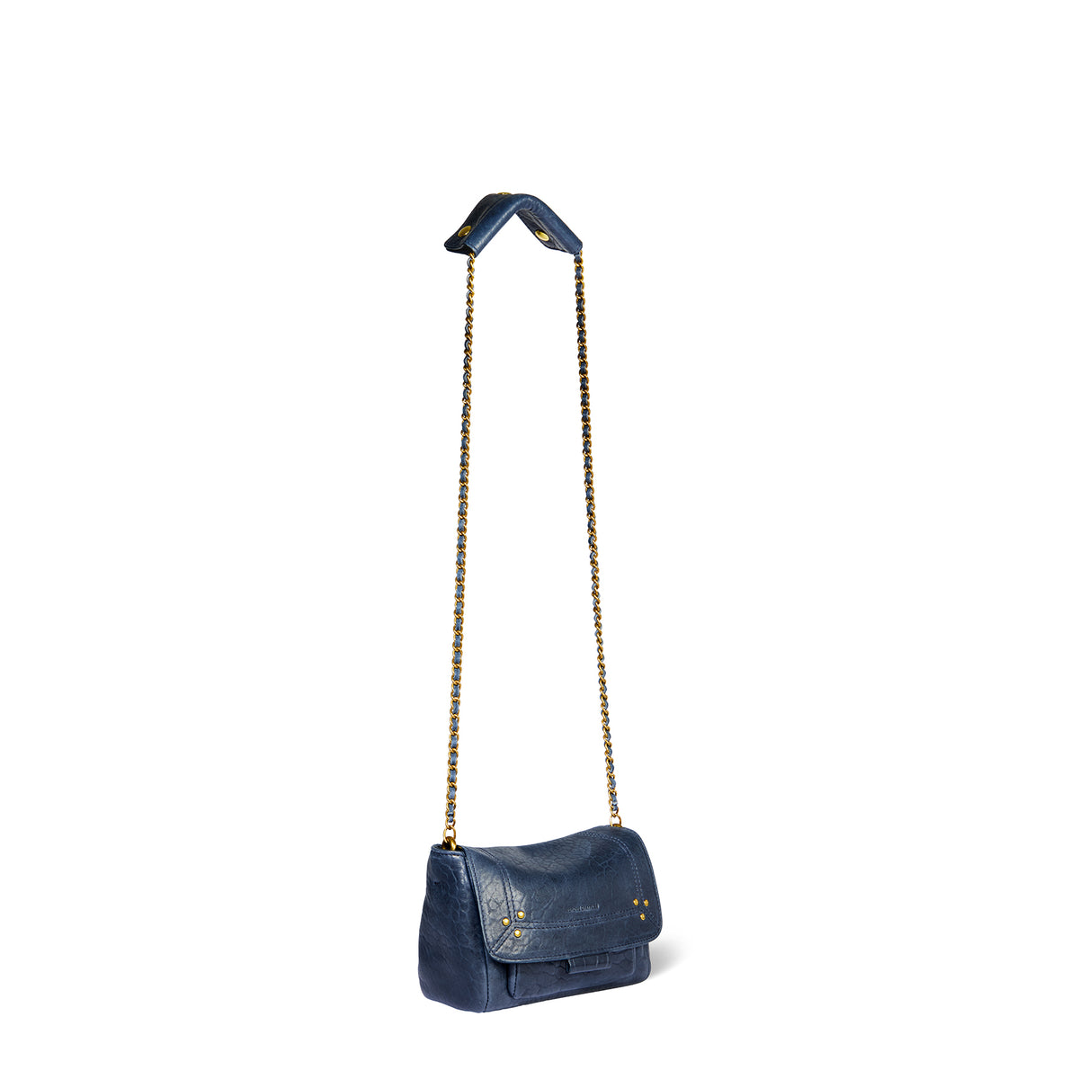Sac Lulu S Agneau Bubble Night Blue