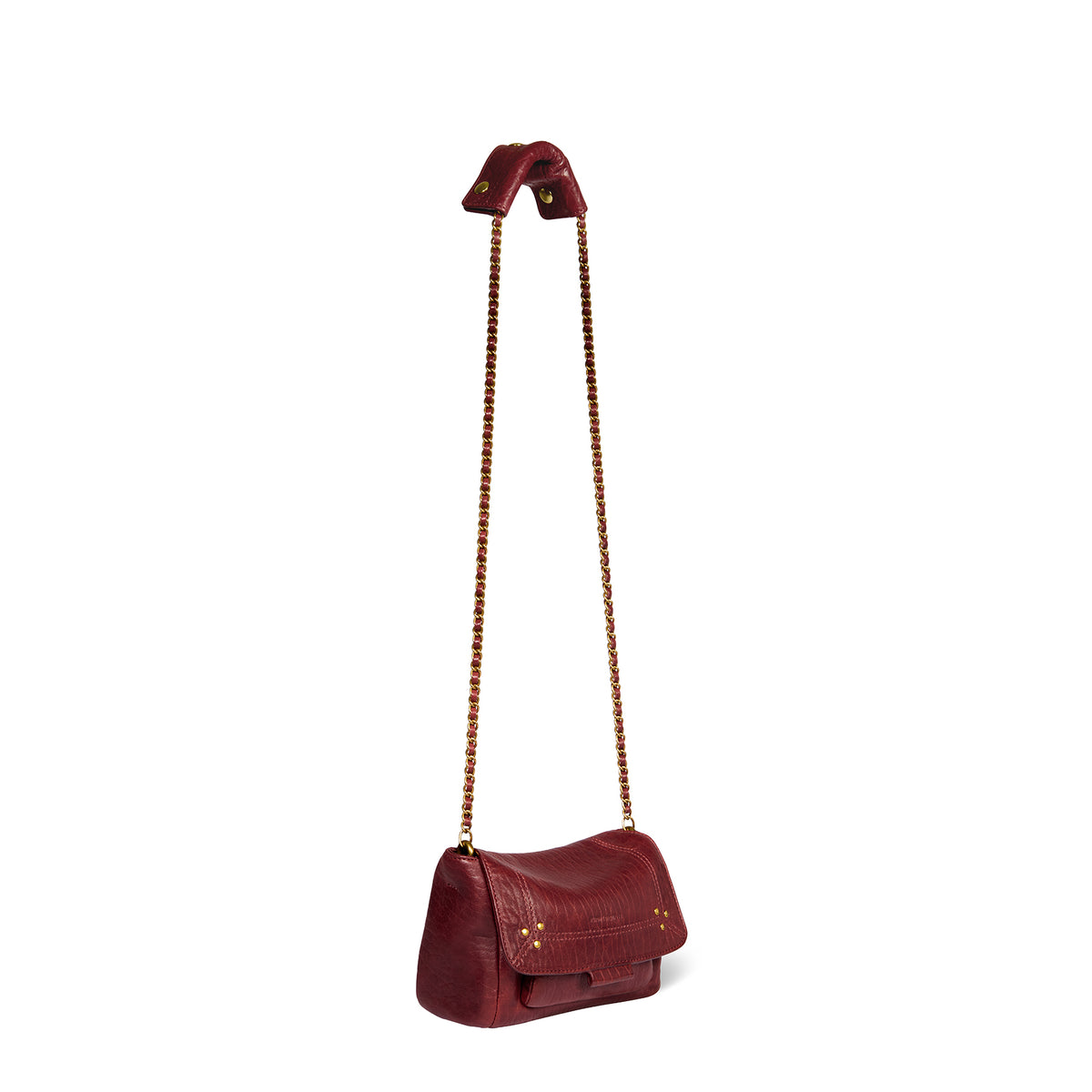 Sac Lulu S Agneau Bubble Burgundy