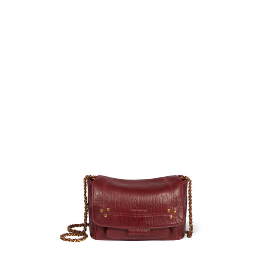 Sac Lulu S Agneau Bubble Burgundy