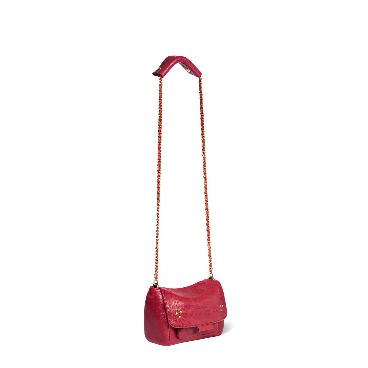 Sac Lulu S Chèvre Carmin