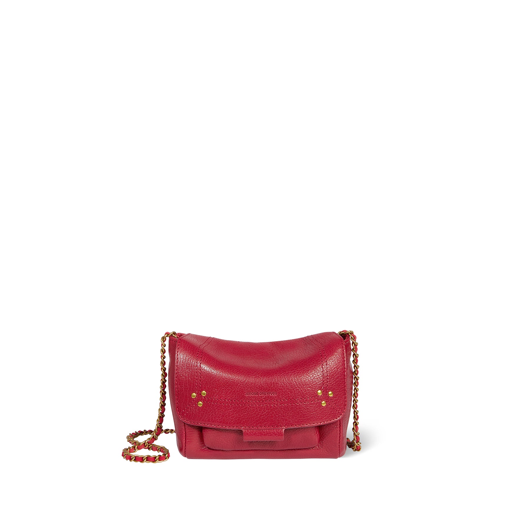 Sac Lulu S Chèvre Carmin