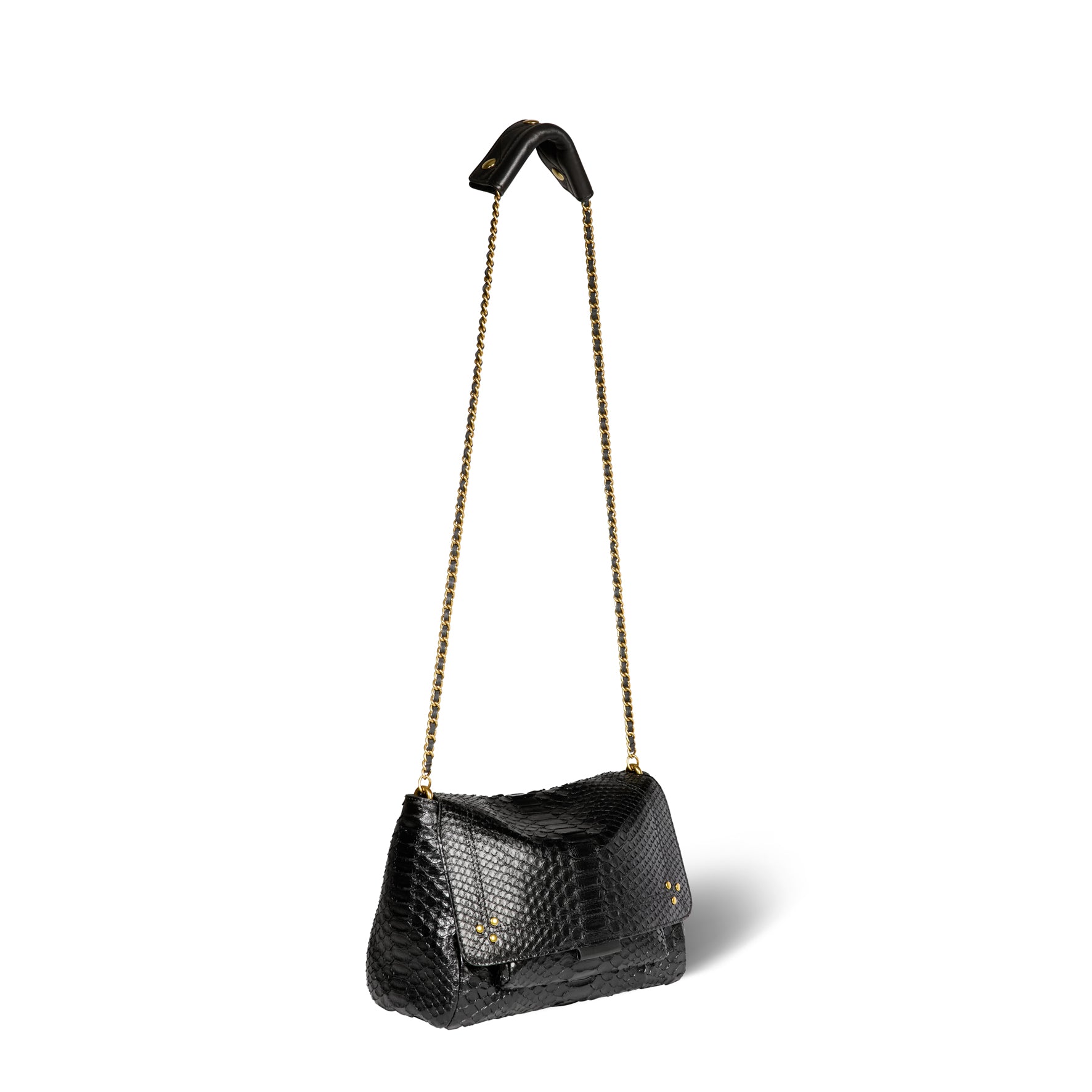Lulu M Python Noir