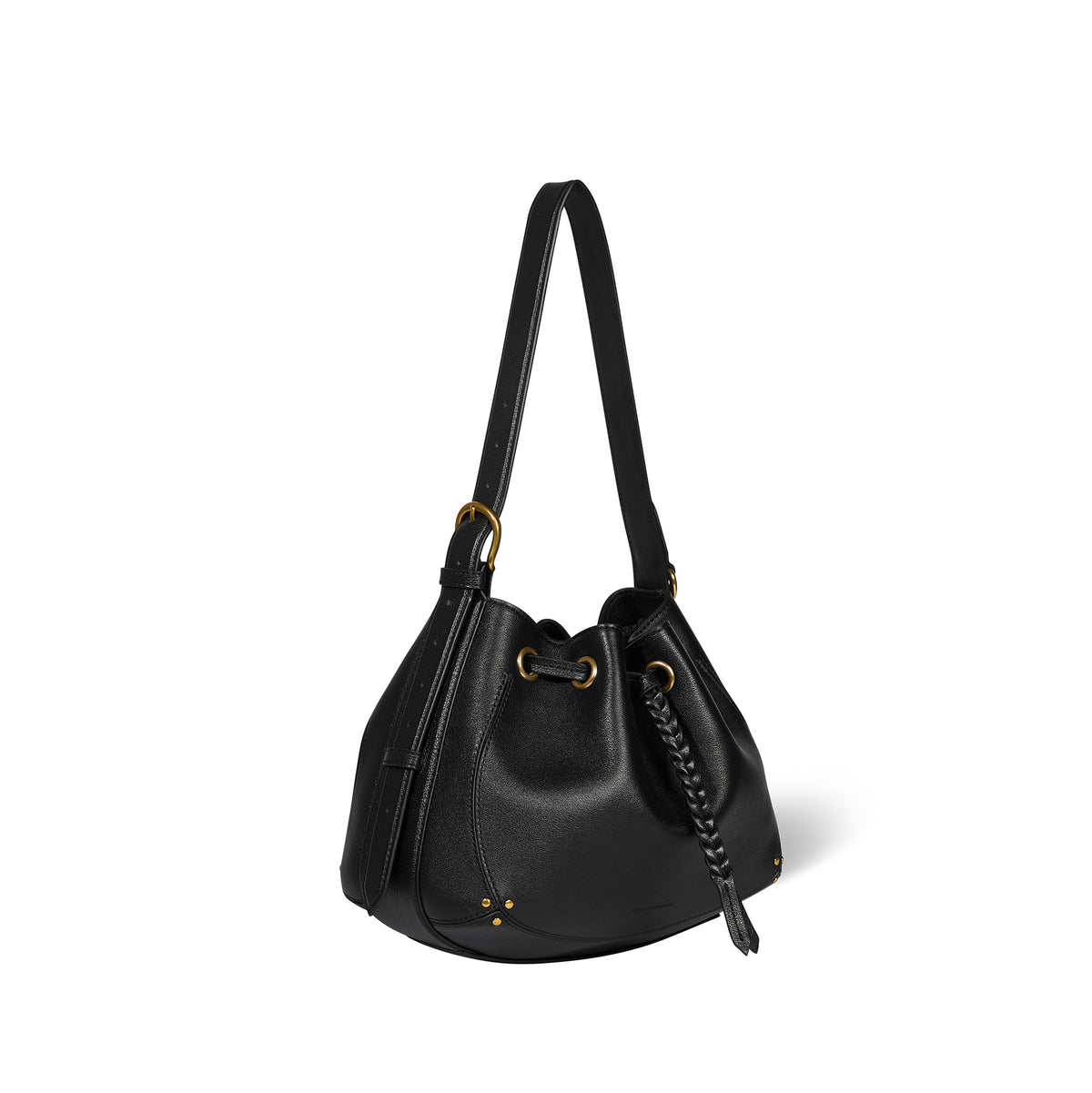 Sac Andy buffle Noir Brass