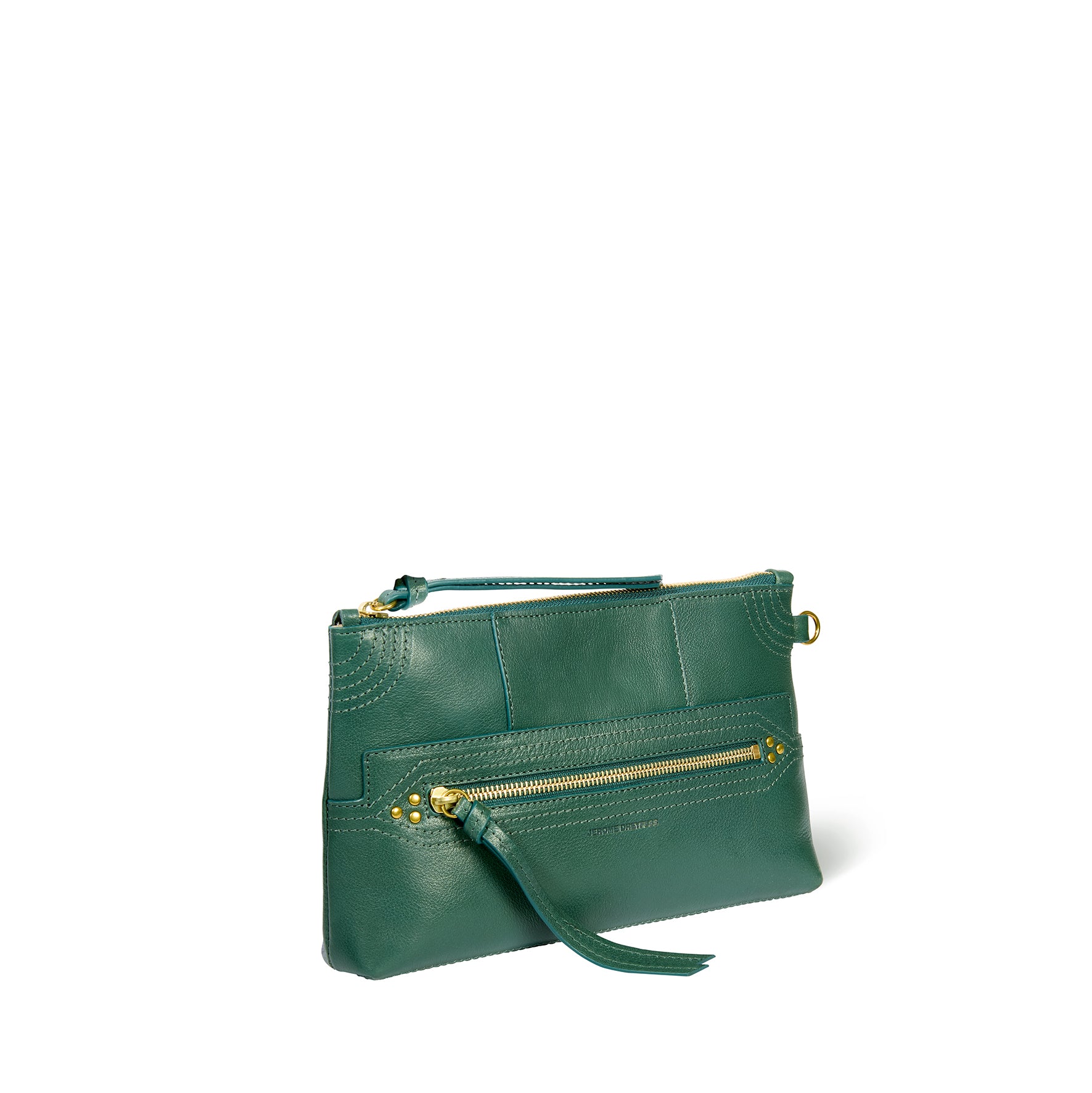 Pochette Lucky Clutch buffle Avocat
