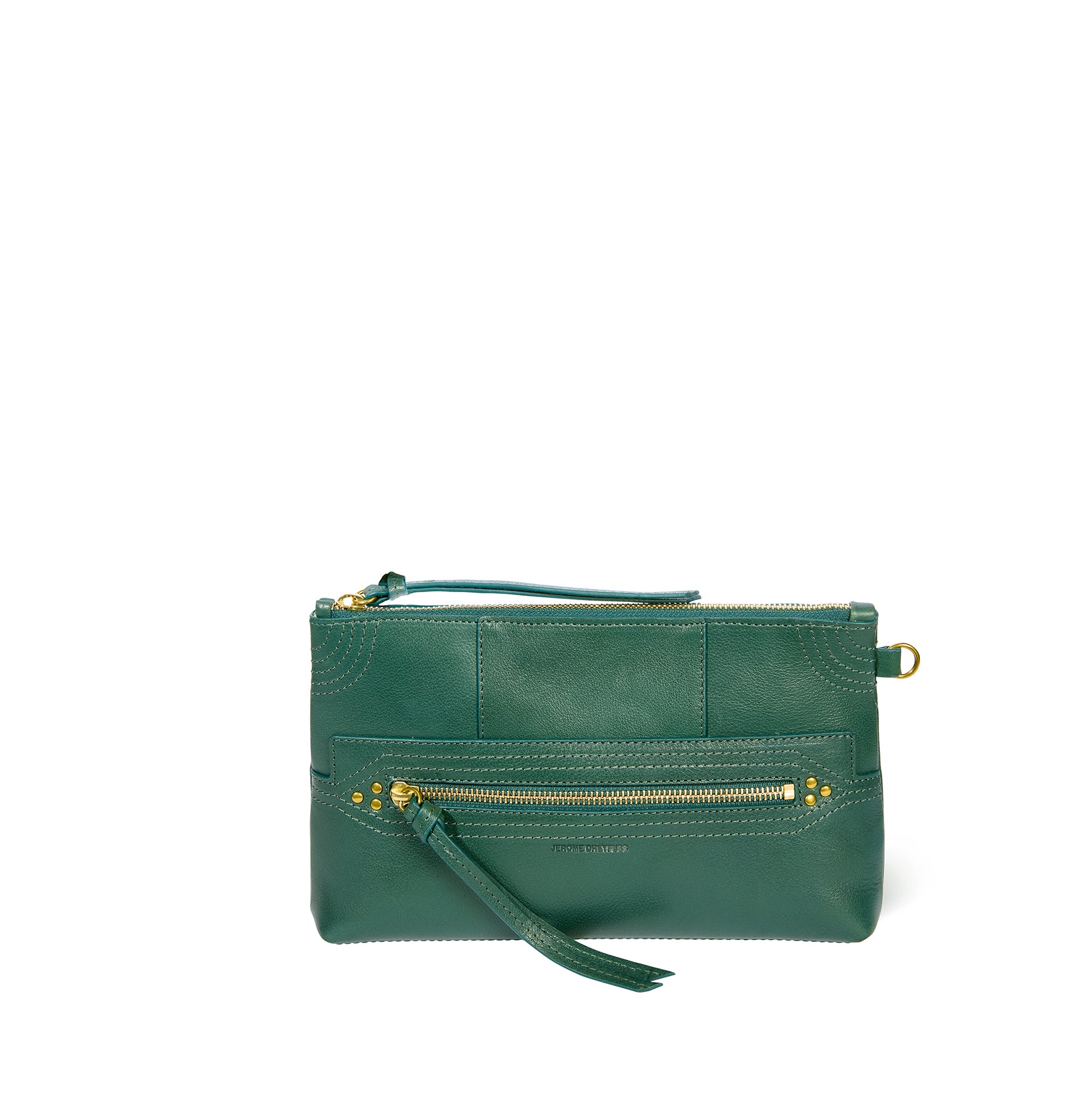 Pochette Lucky Clutch buffle Avocat