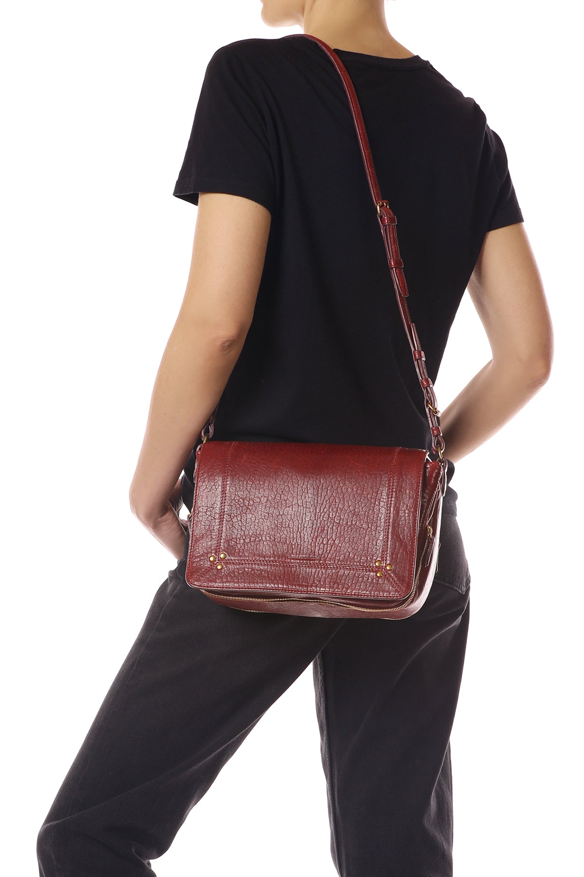 Sac Igor Agneau Bubble Burgundy