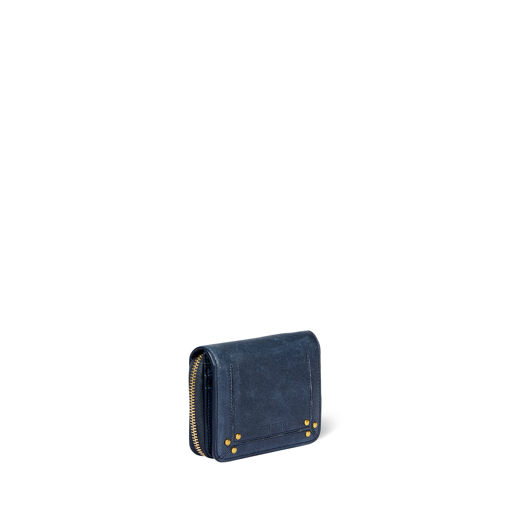 Portefeuille André Agneau Bubble Night Blue