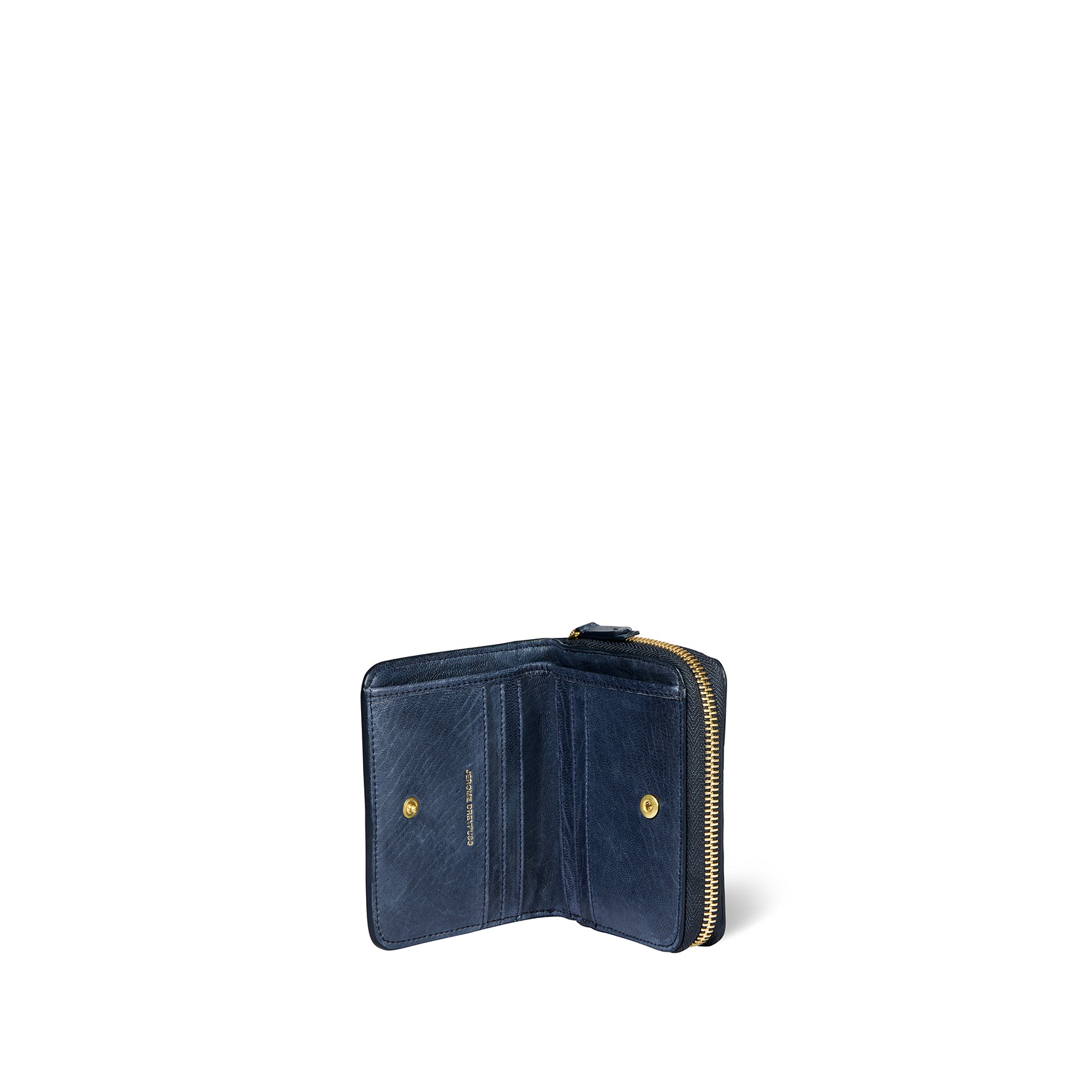 Portefeuille André Agneau Bubble Night Blue