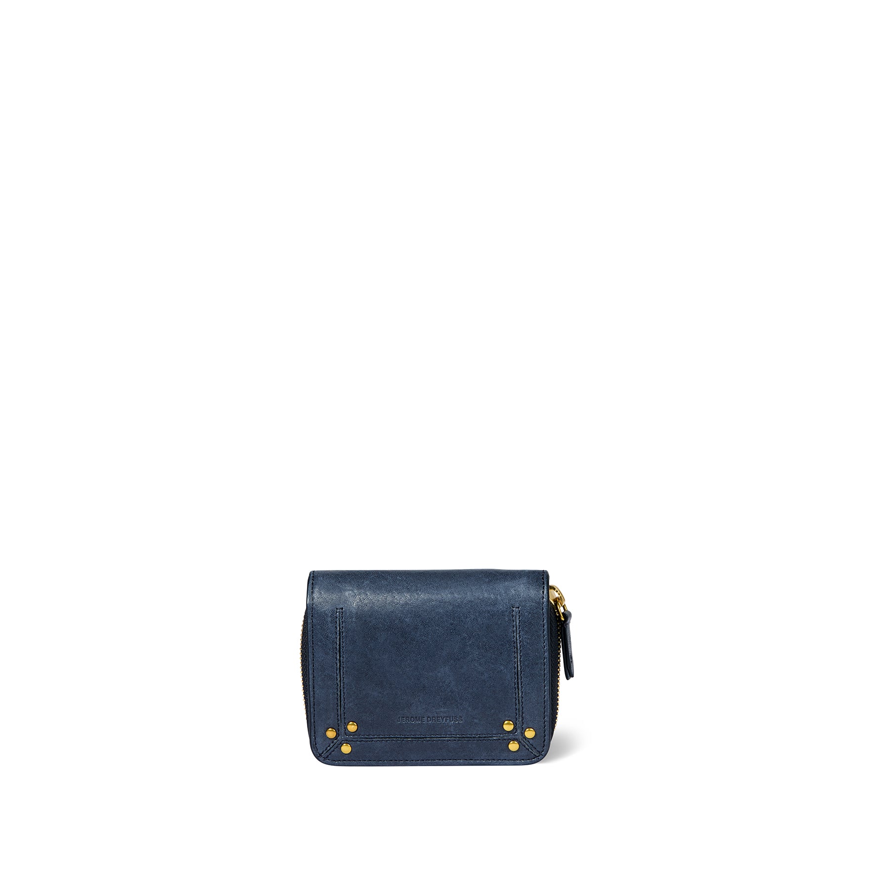 Portefeuille André Agneau Bubble Night Blue
