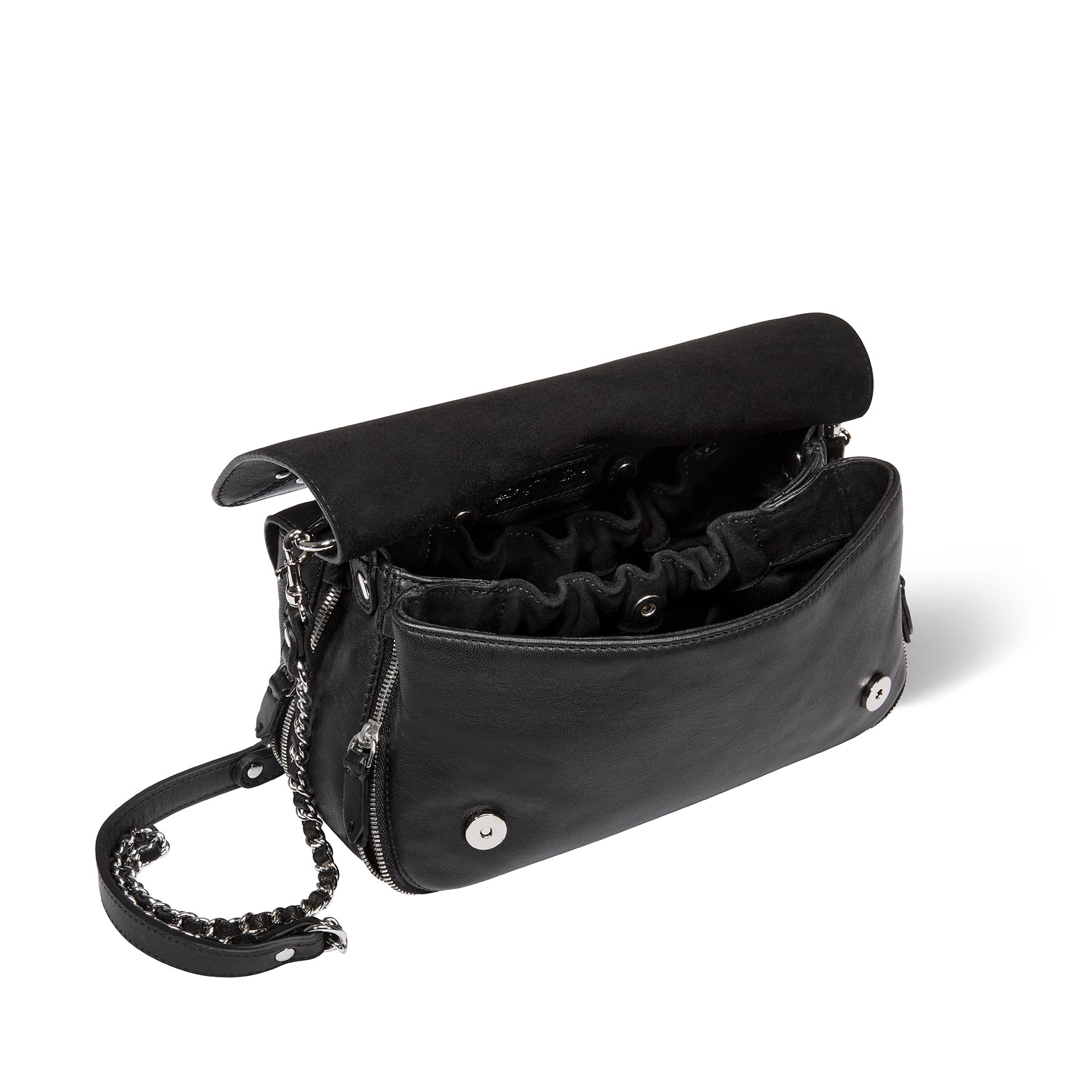 Bobi Agneau Noir Silver